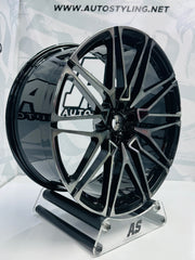 22”  AS-FW8495  BMW X5 G05 5/112 FULLY FORGED BLACK RIMS - Autostyling Klerksdorp