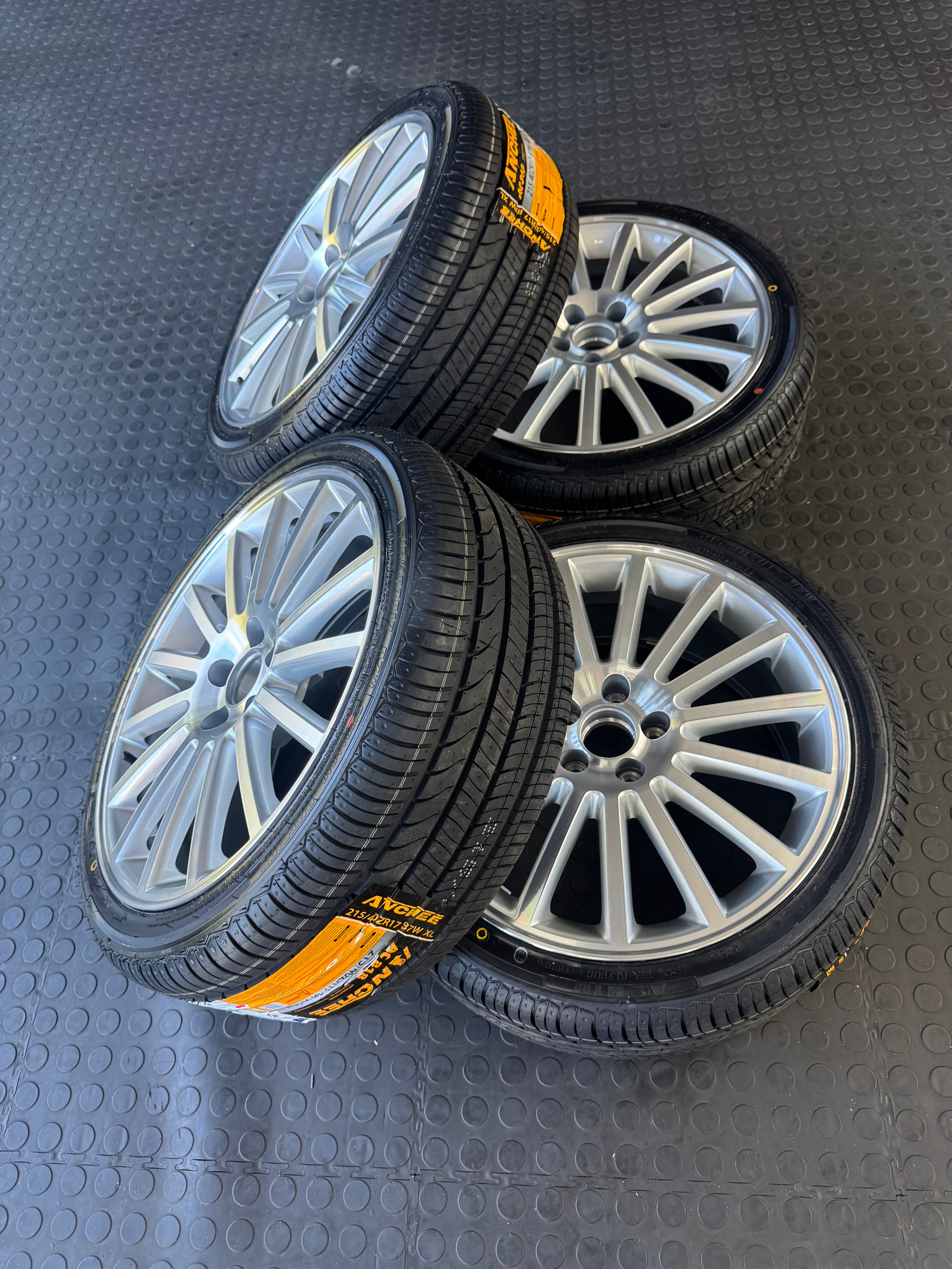 COMBO DEAL - 17” R32 5x100 with 215/40/17 ANCHEE TYRES - Autostyling Klerksdorp