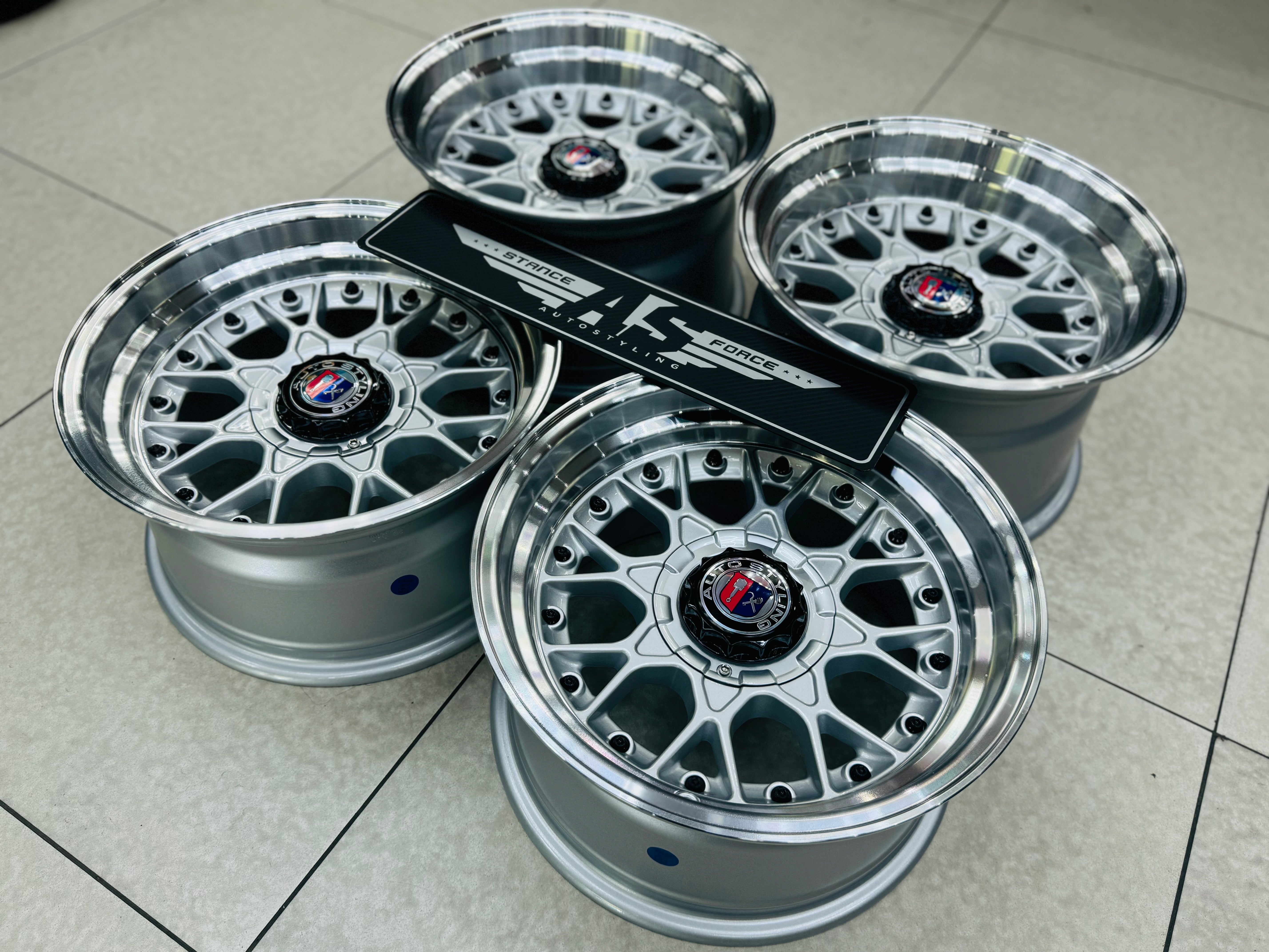 15'' AS- RC2 SILVER,   4/100 4/114