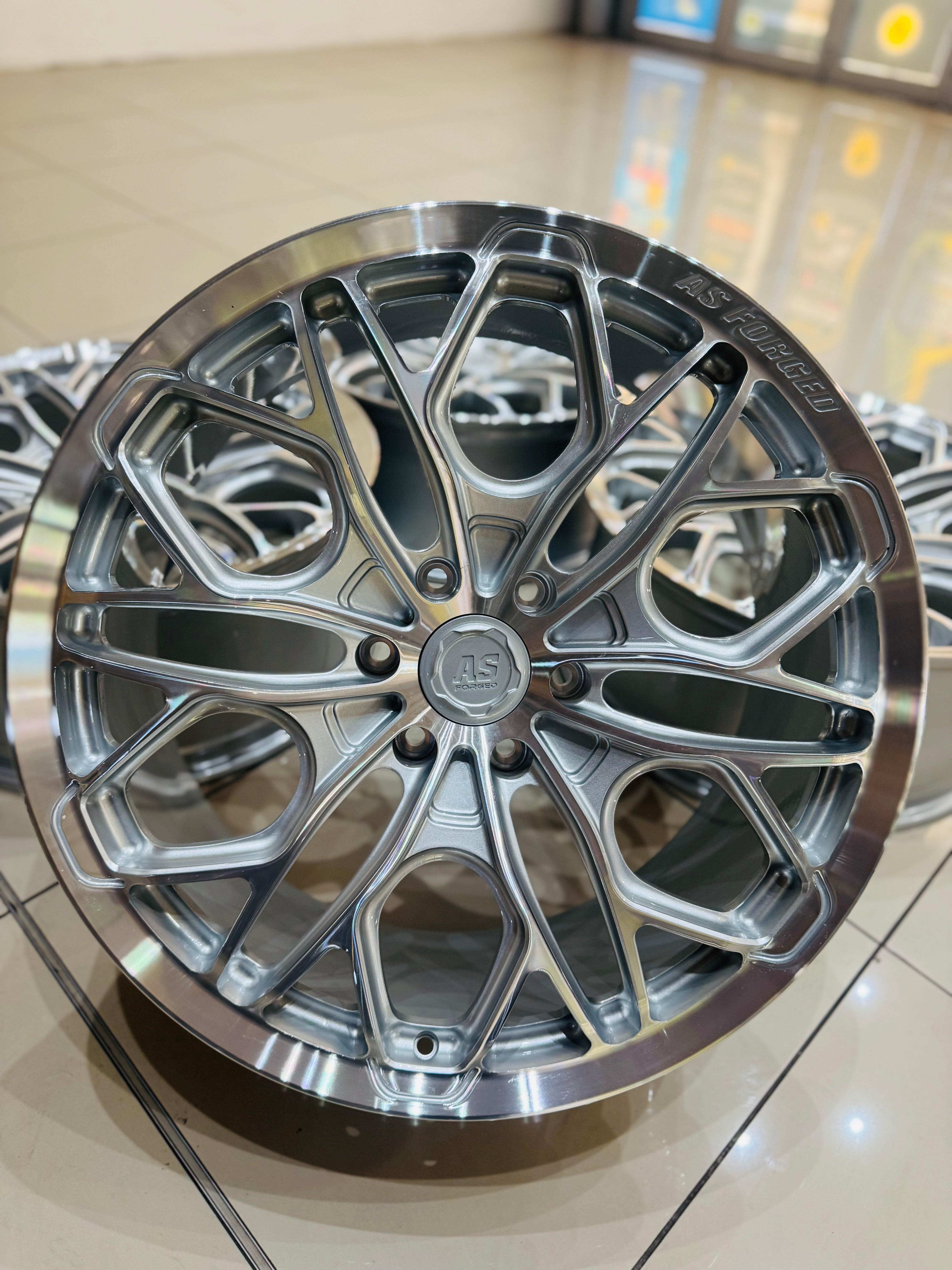 22 ” AS FULLY FORGED 014  RAPTOR RANGER/ RIMS 6/139 PCD