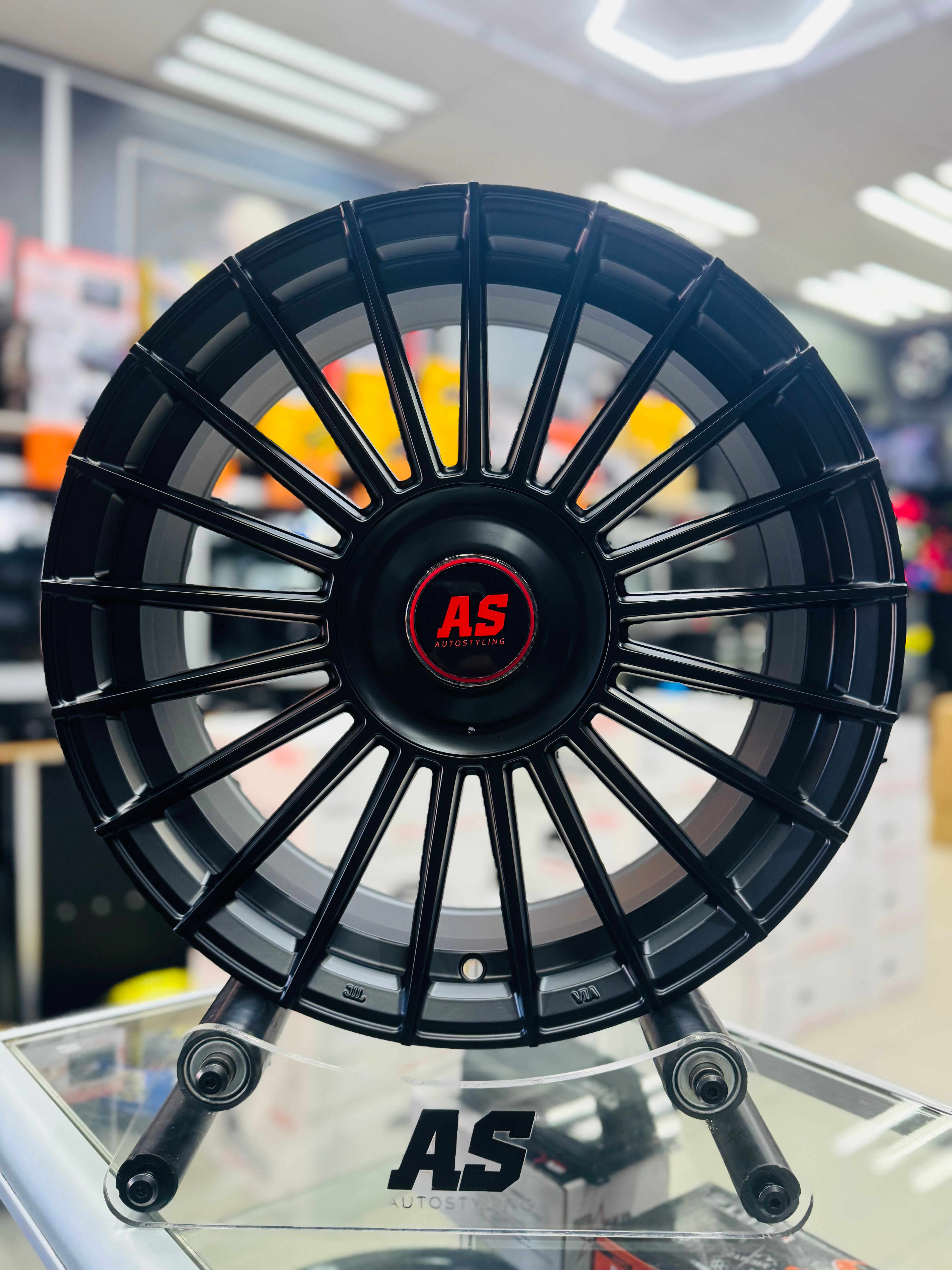 17” A-LINE LE MANS 5x100 & 5x108 RIMS BLACK