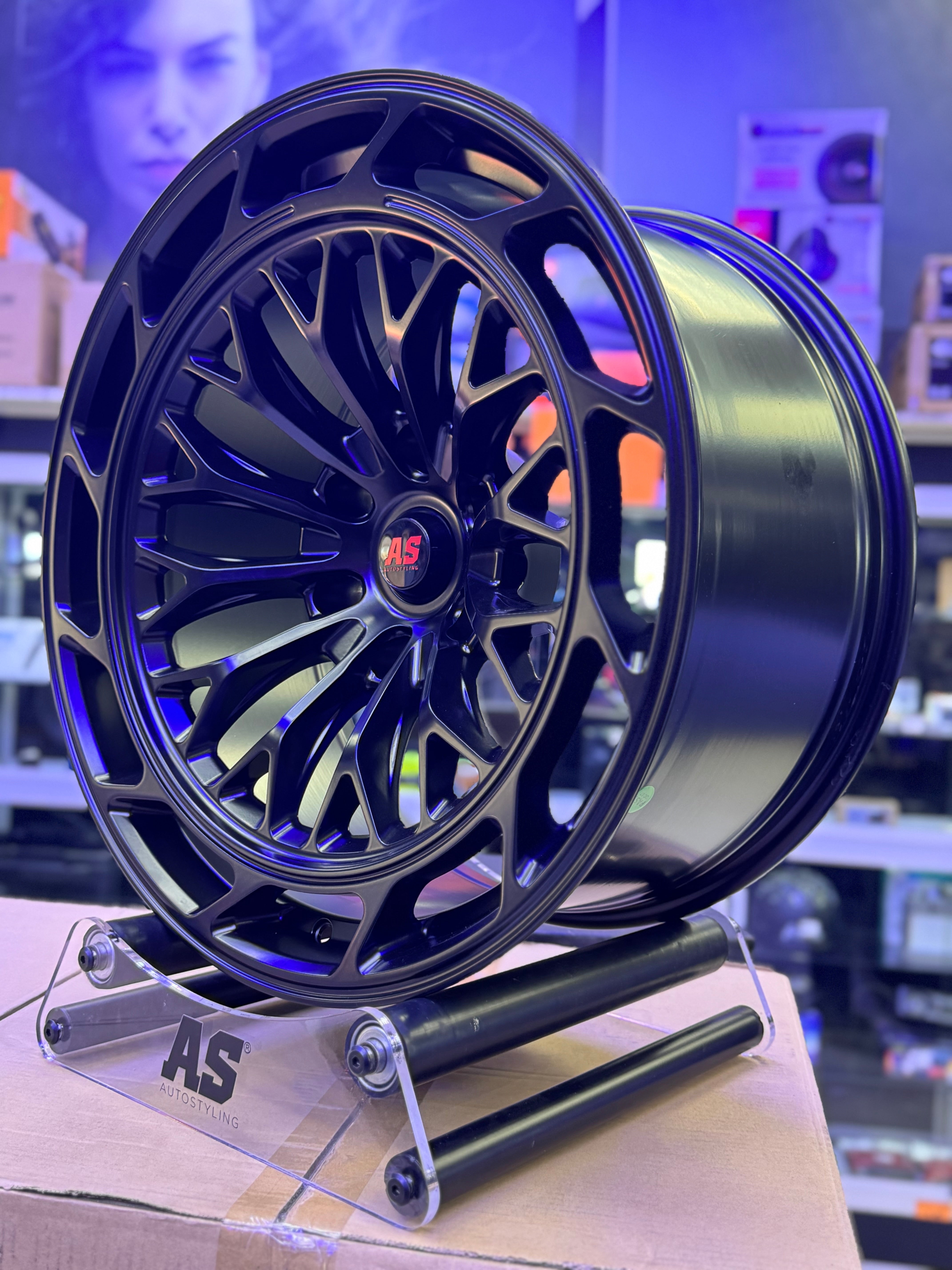 20” CONCAVO SERIES BT600  MATT  BLACK BAKKIE RIMS 6/139 PCD