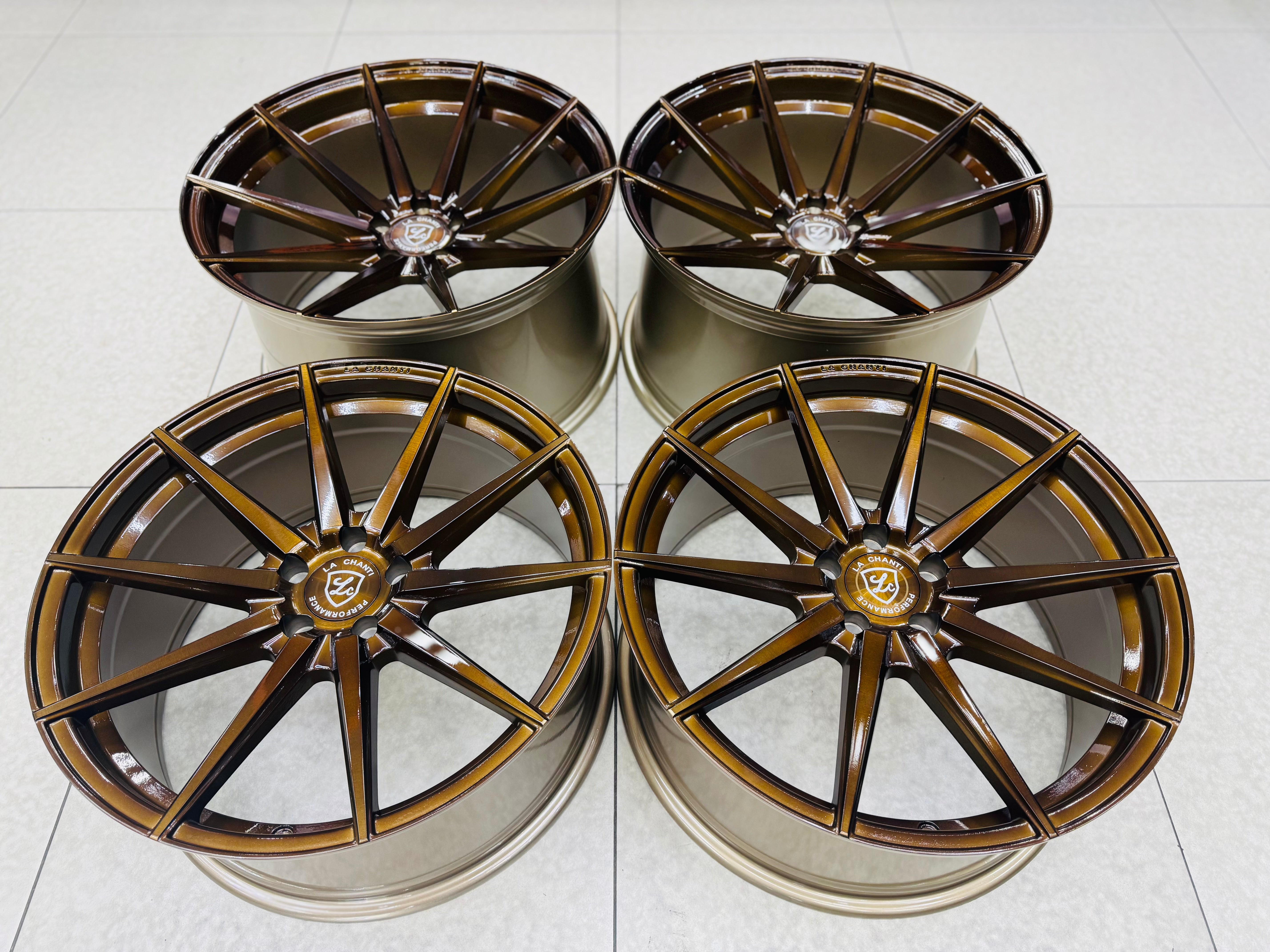 20” AS-5010 5x112 PCD Bronze wheels