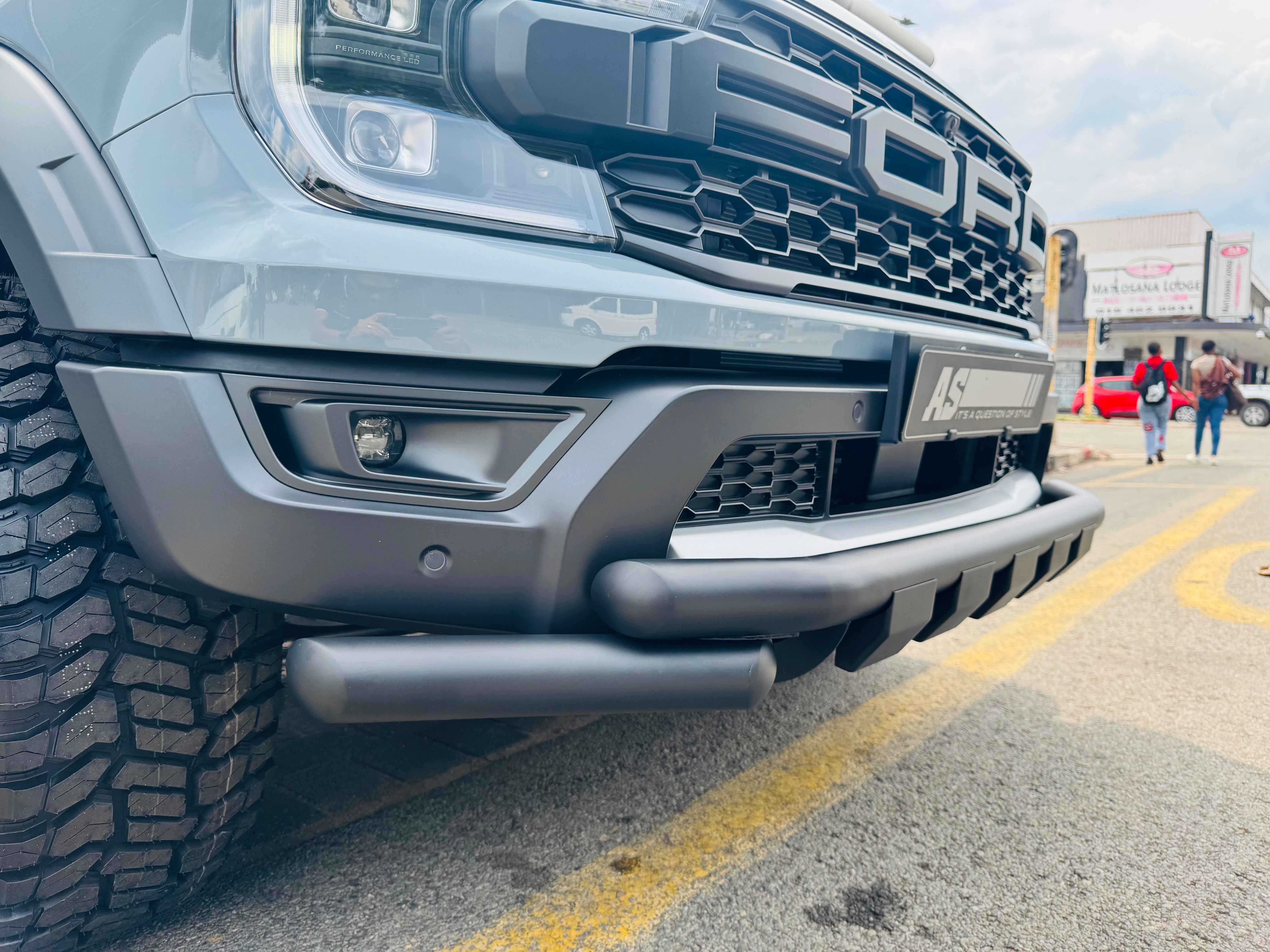 FORD RANGER/ EVEREST  NEXT GEN 2023 BUMPER GUARD / NUDGE BAR / STYLING BAR 3 PIECE BLACK FITS ALL NEW GENERATION FORD RANGERS