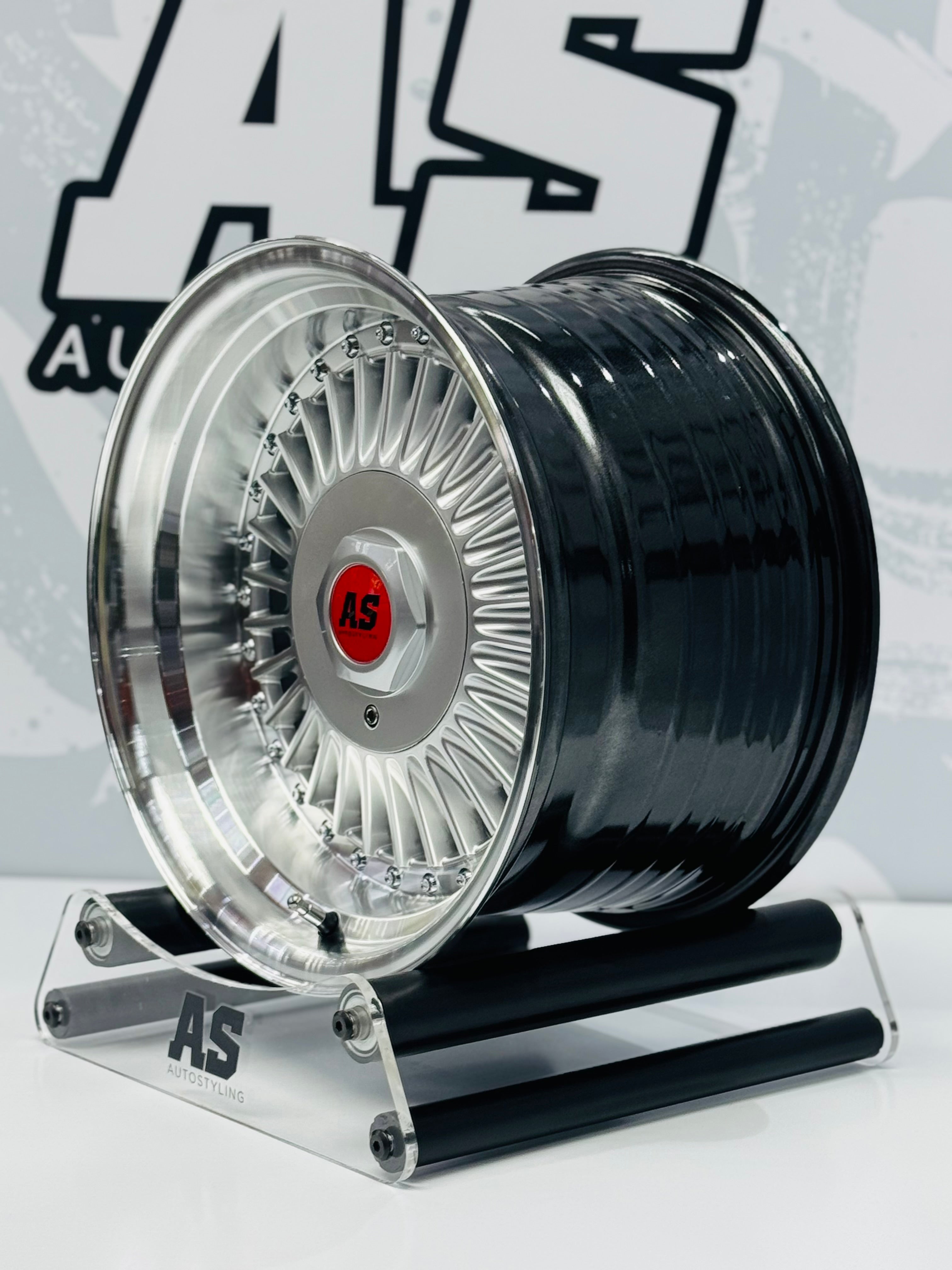 15” AS- EMITZ 7997  9J ALL ROUND 4/100 4/114 silver wheels