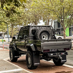 TOYOTA LANDCRUISER 79 LED TAILIGHTS SMOKED