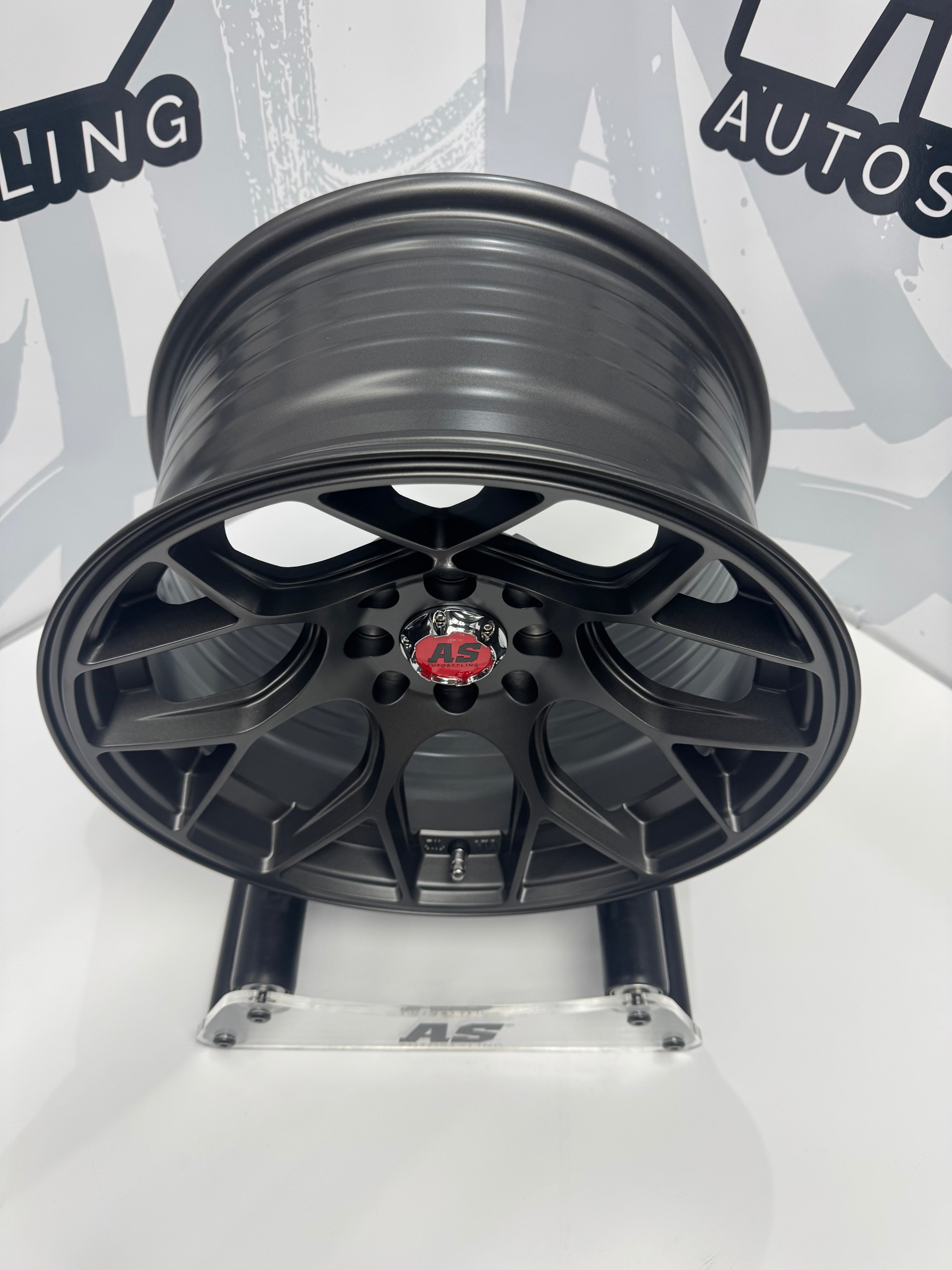15” AS- 7553 4/100 4/114 gunmetal wheels