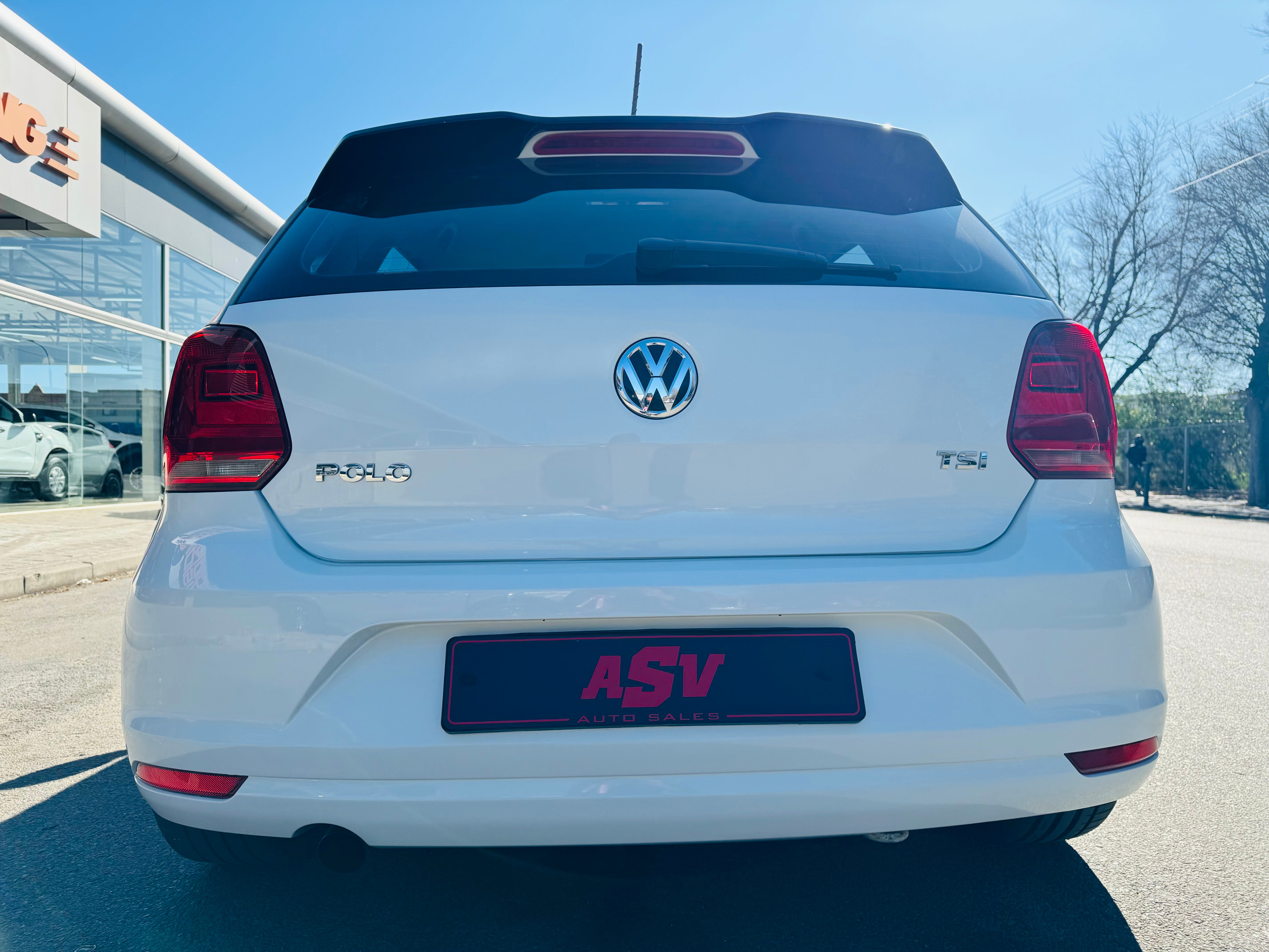 POLO 6 GTI STYLE ADD ON SPOILER GLOSS BLACK