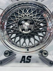 17” AS-501  5/100 gunmetal wheels