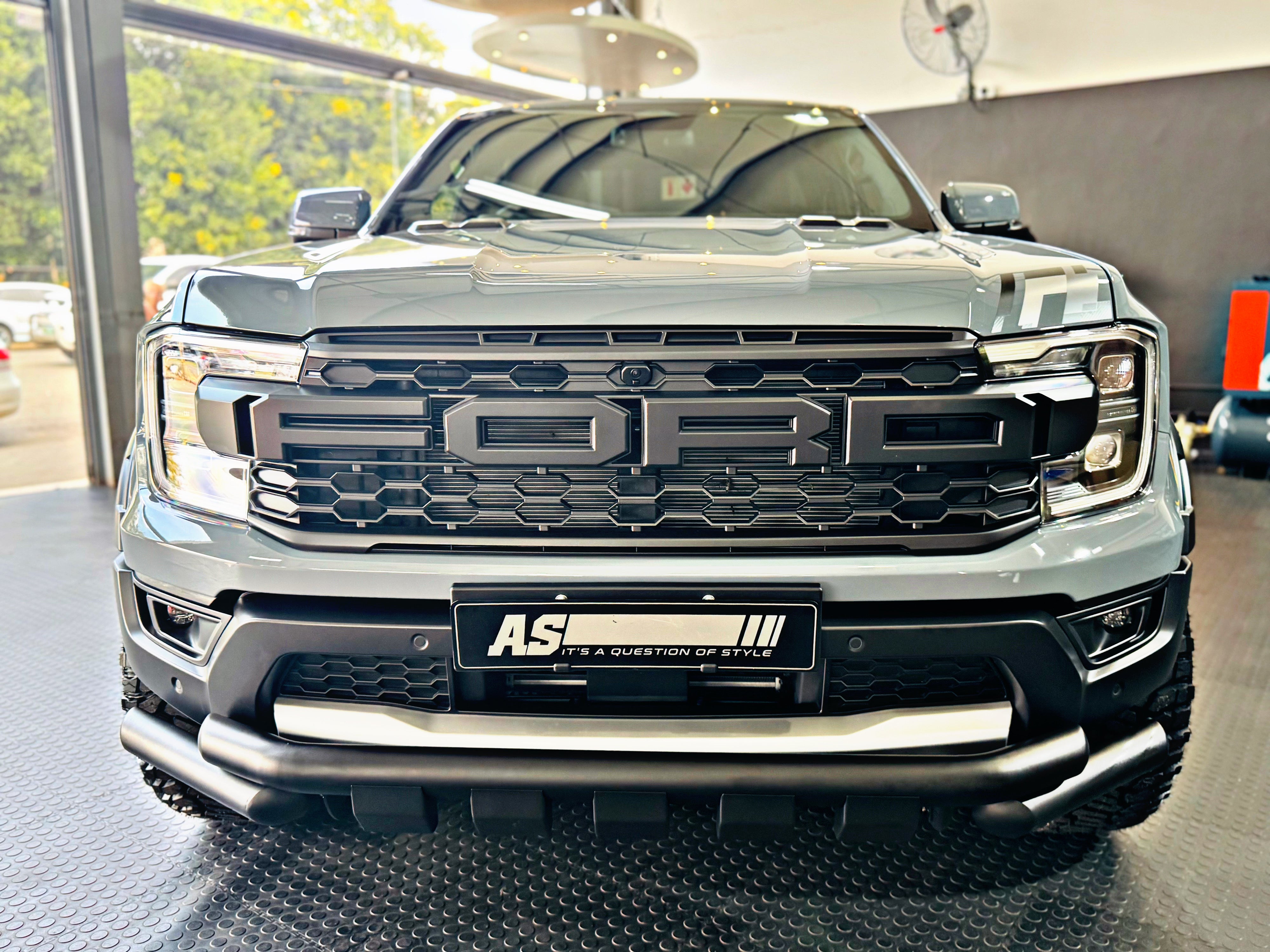 FORD RANGER/ EVEREST  NEXT GEN 2023 BUMPER GUARD / NUDGE BAR / STYLING BAR 3 PIECE BLACK FITS ALL NEW GENERATION FORD RANGERS