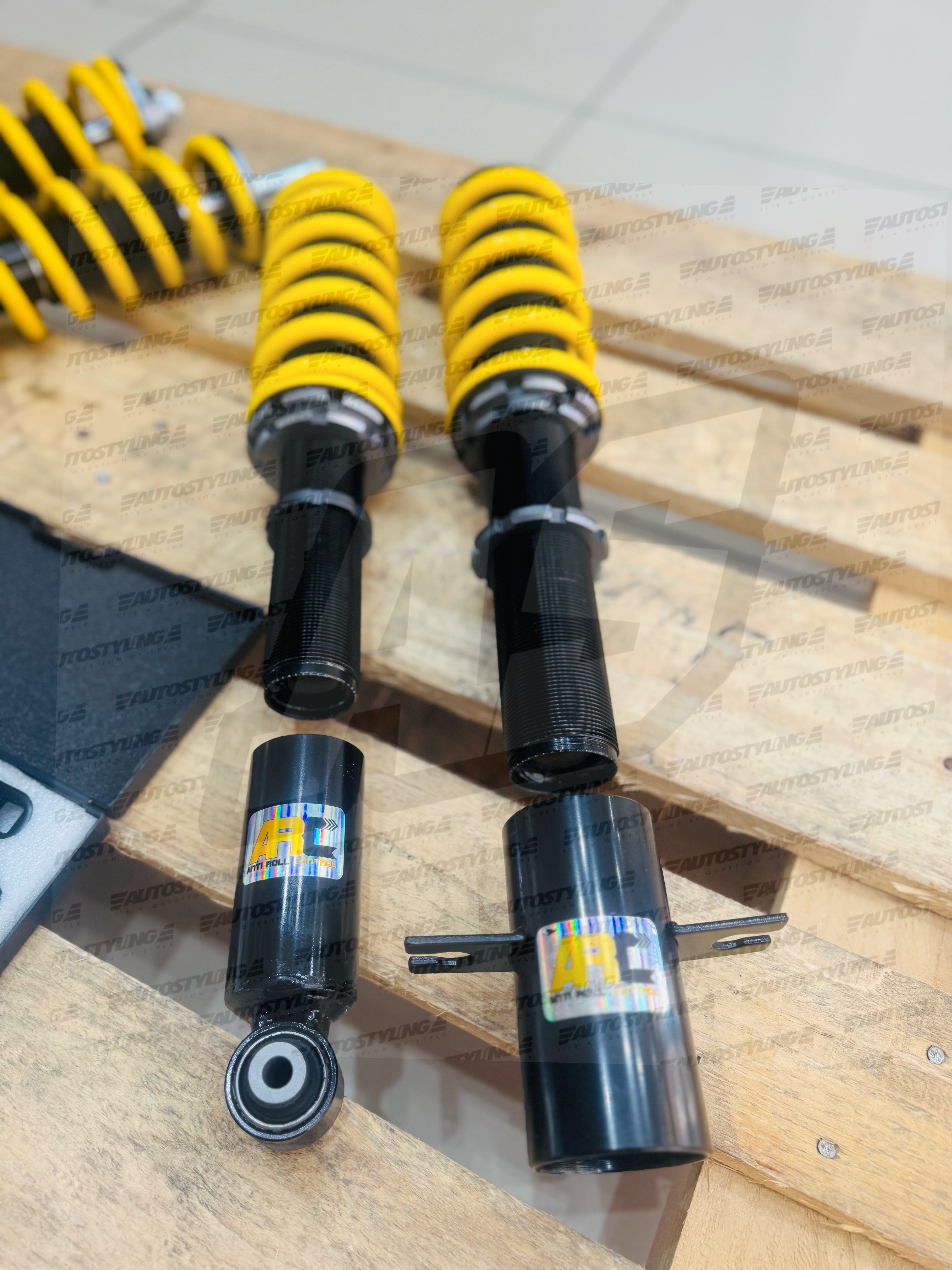 ARC MK1 LOD DUAL HEIGHT ADJUSTABLE COILOVERS SUITABLE FOR VW MK1
