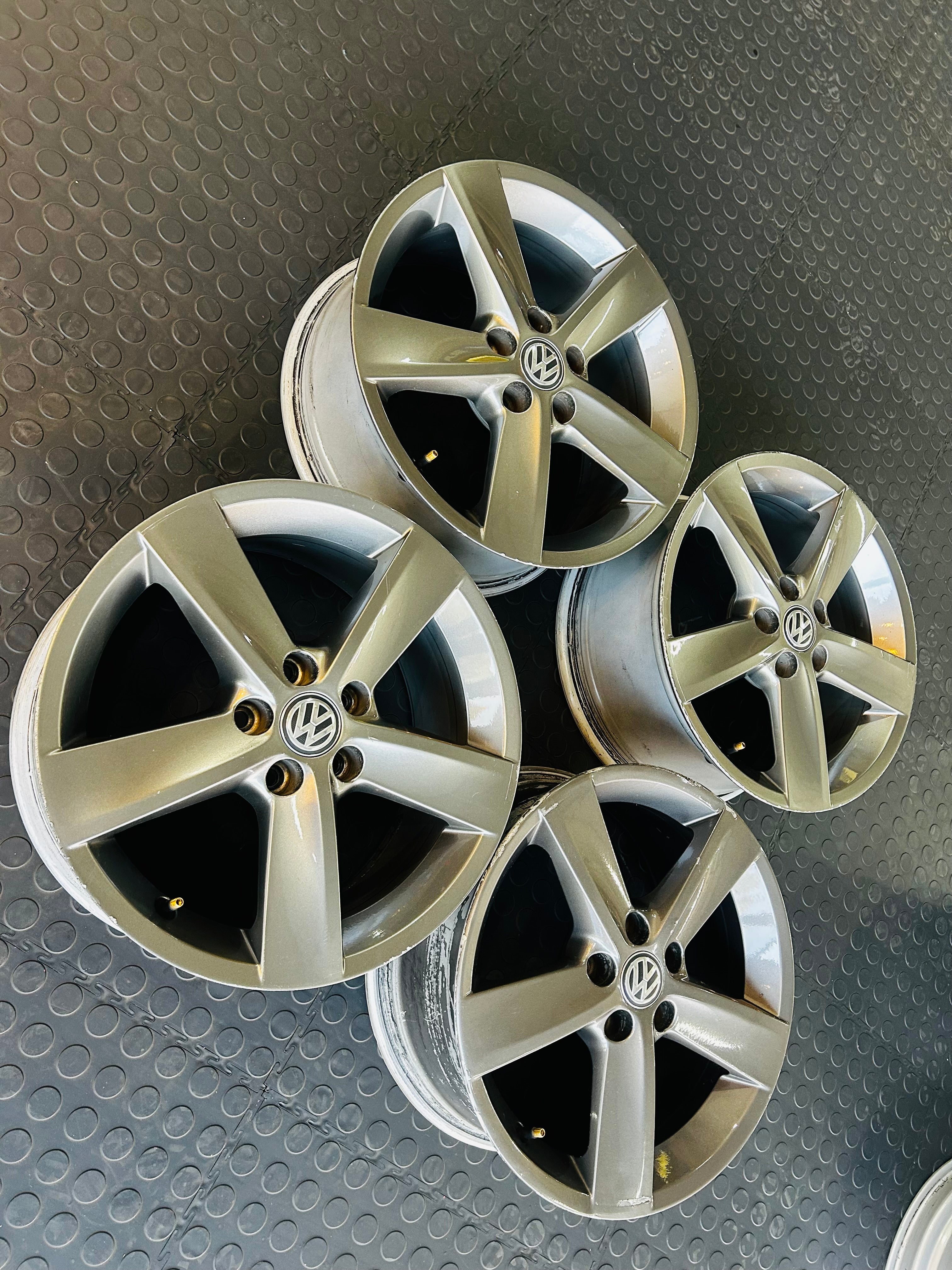 16” OEM POLO  RIVAZZA USED RIMS MADE BY BORBET GREY