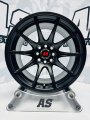 15” AS - XXR M7183  4x100 4x108 MATT BLACK