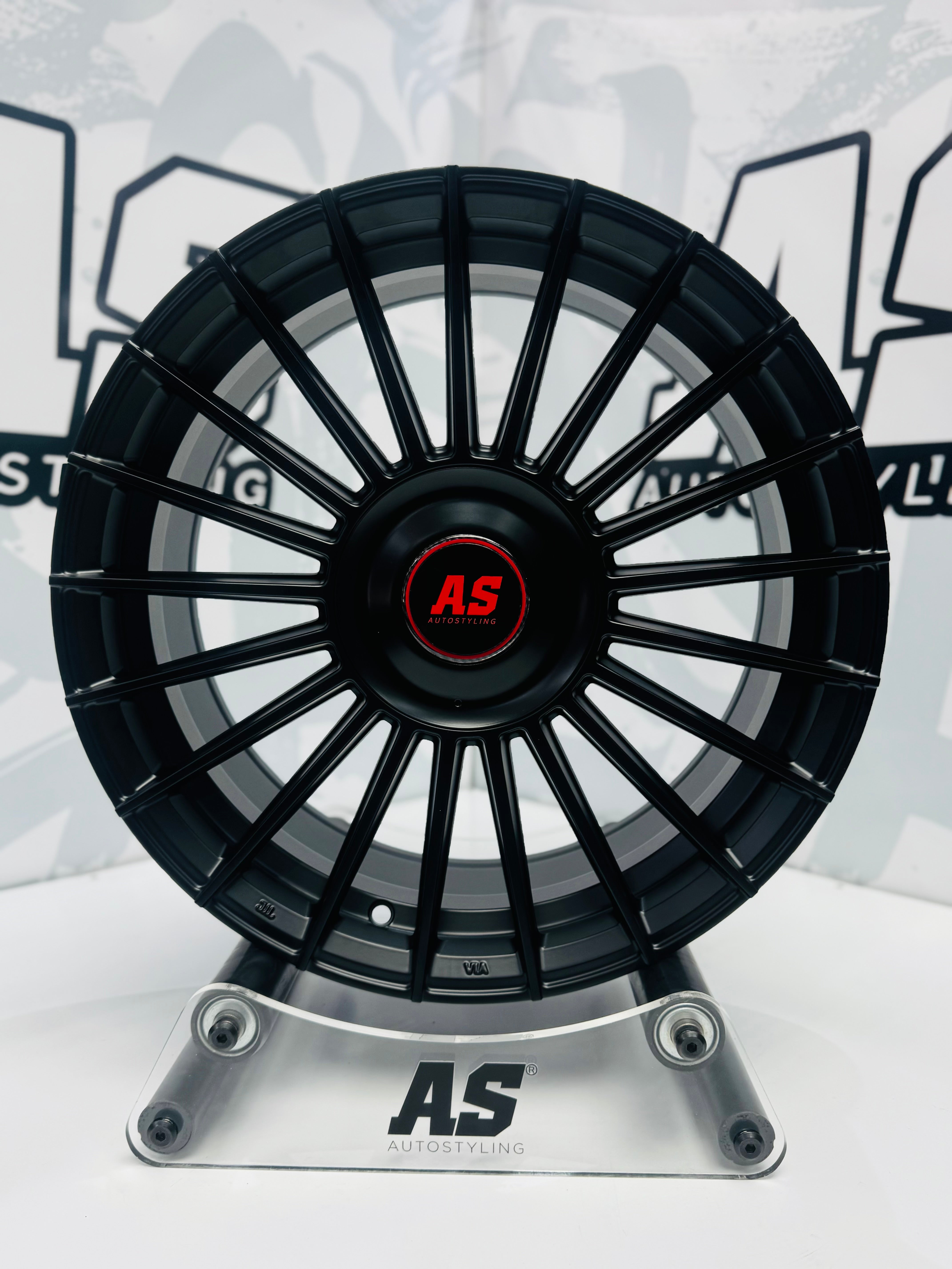17” A-LINE LE MANS 5x100 & 5x108 RIMS BLACK