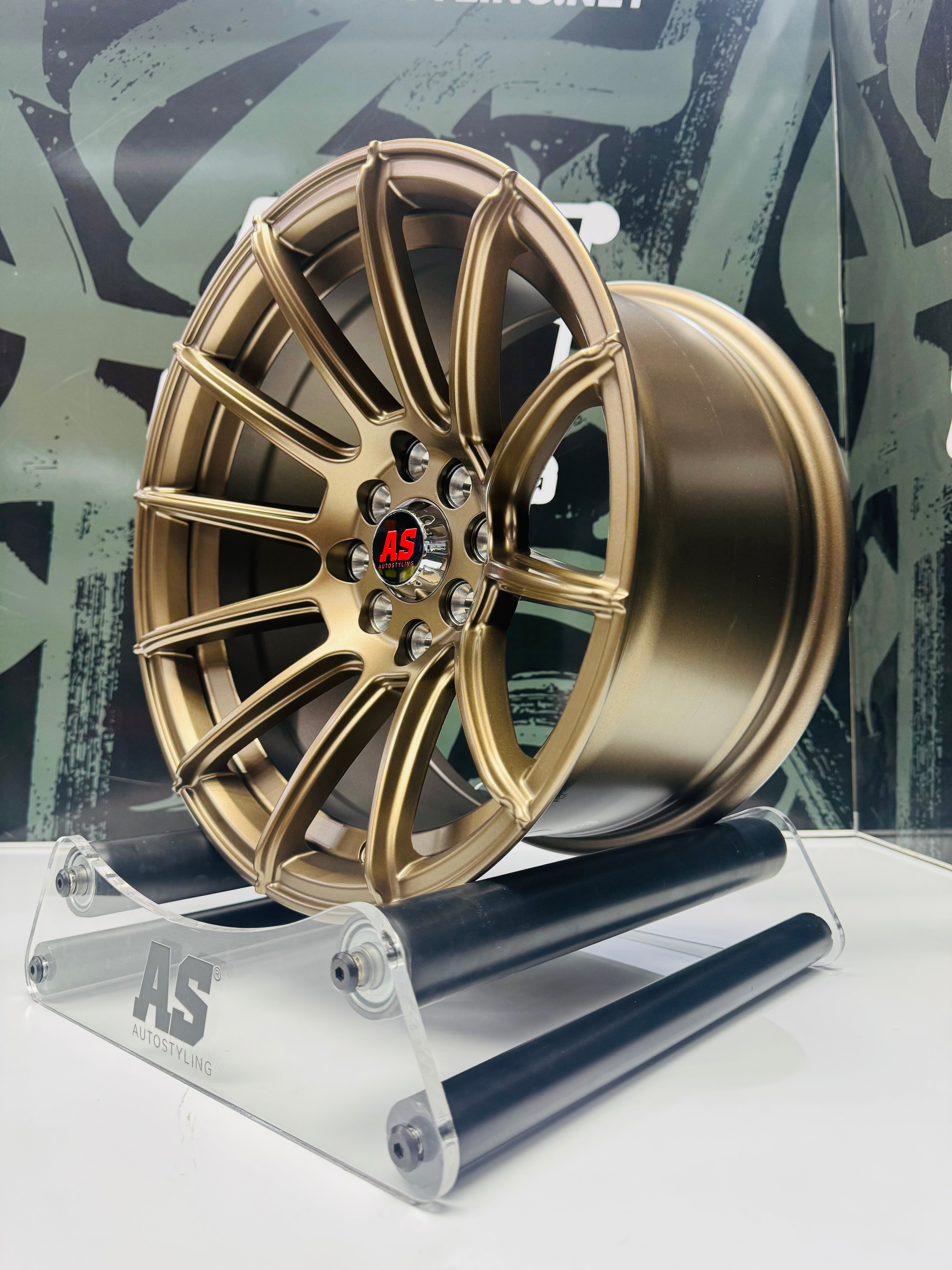 15” AS25 4/100 & 4/114  MATT BRONZE - Autostyling Klerksdorp
