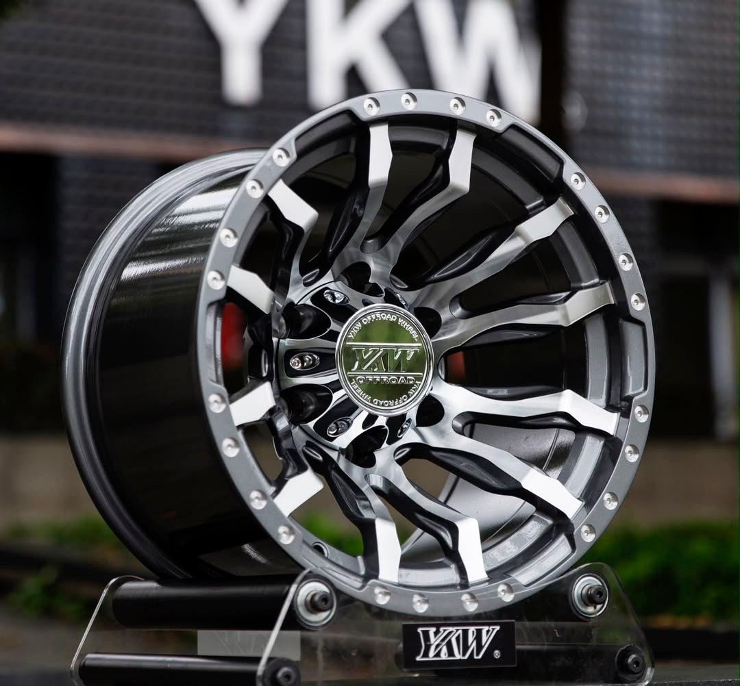 15″ YKW 5610 6/139 10j Alloy FAT BOY bakkie wheels