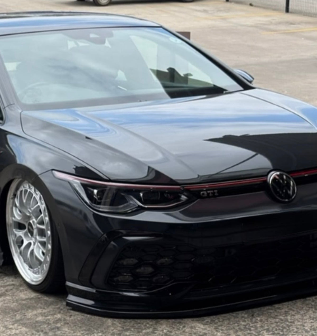 MK8 Gti front bumper splitter