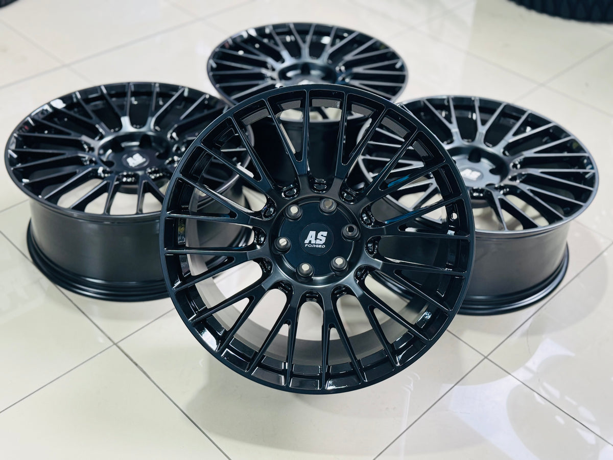 22 ” AS FULLY FORGED 027  RANGER & AMAROK FITMENT   RIMS 6/139 PCD