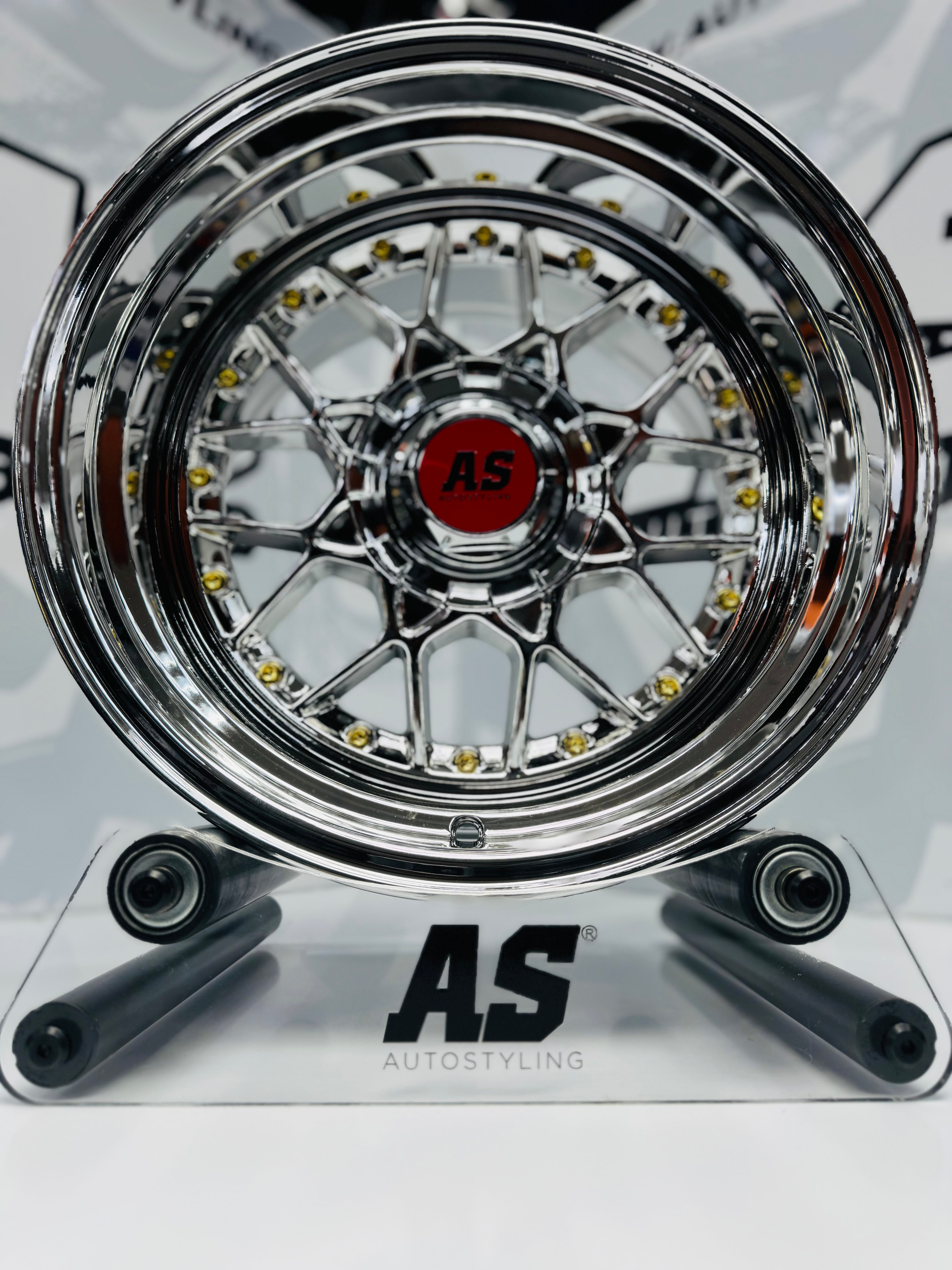 16” AS-RC CHROME 4x100 & 5x100 multi hole