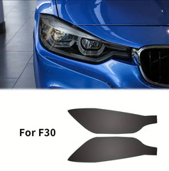 BMW F30 HEADLIGHT TINT SMOKED PRECUT