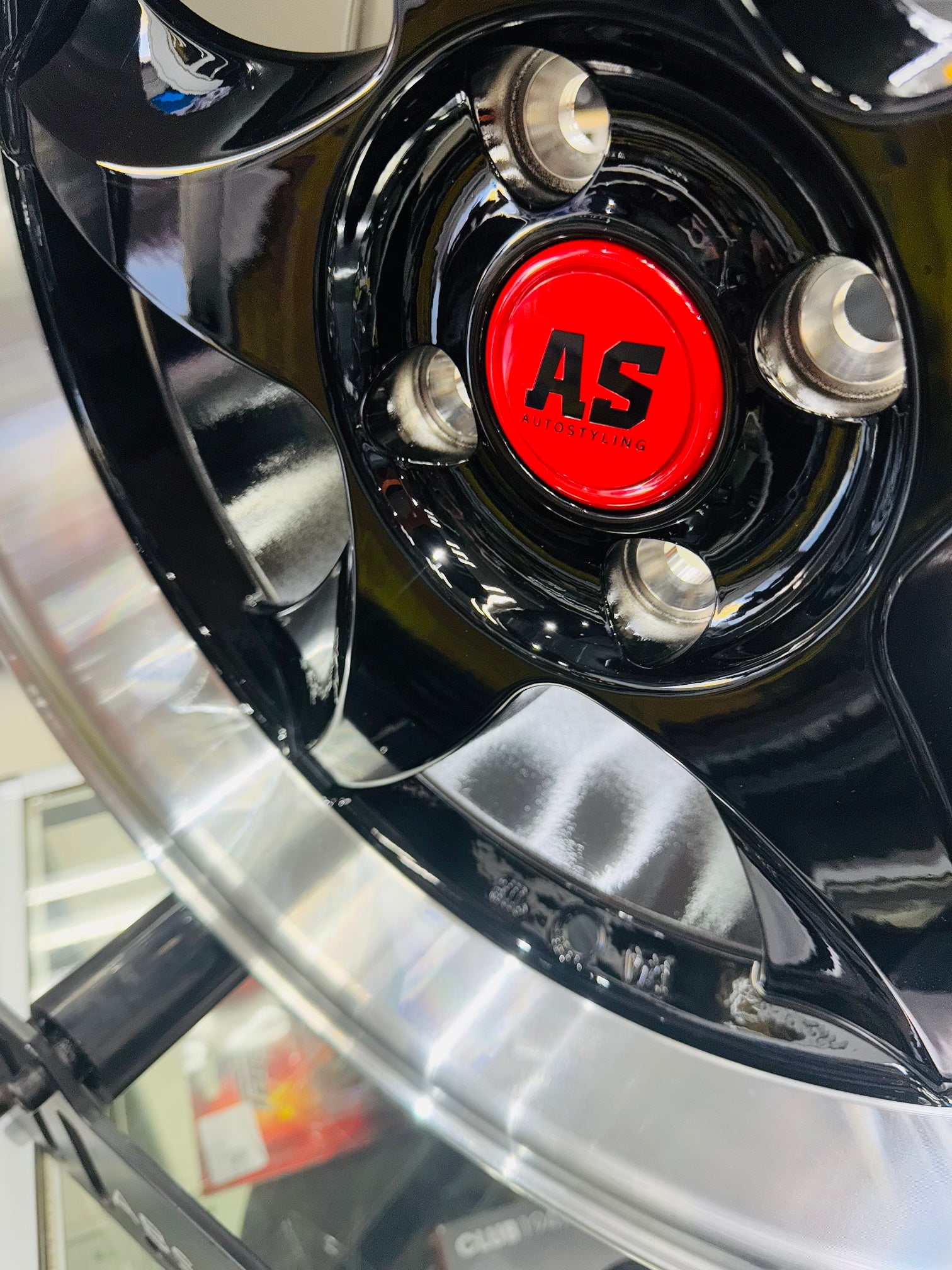 15” AS-RXI BLADES DISHED GLOSS BLACK