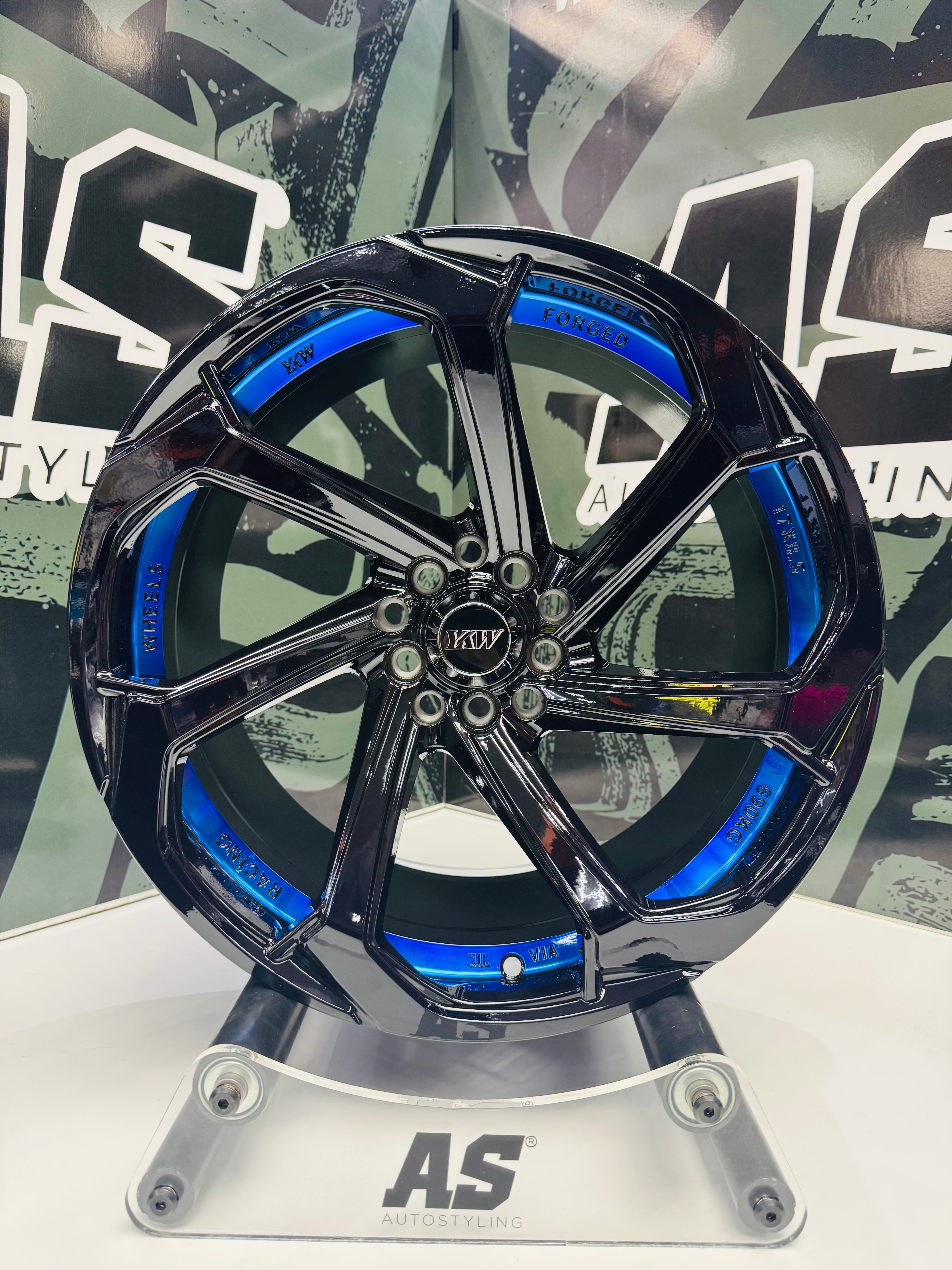 17” YKW 7038 4x100 or 4x114 & 5x100 or 5x114 rims - Autostyling Klerksdorp