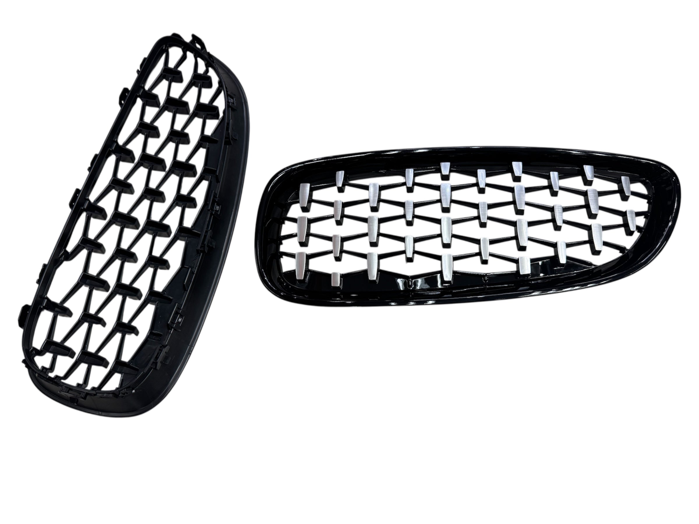 BMW E89 Z4 FACELIFT 2009-2016 DIAMOND GRILL HALF CHROME - Autostyling Klerksdorp