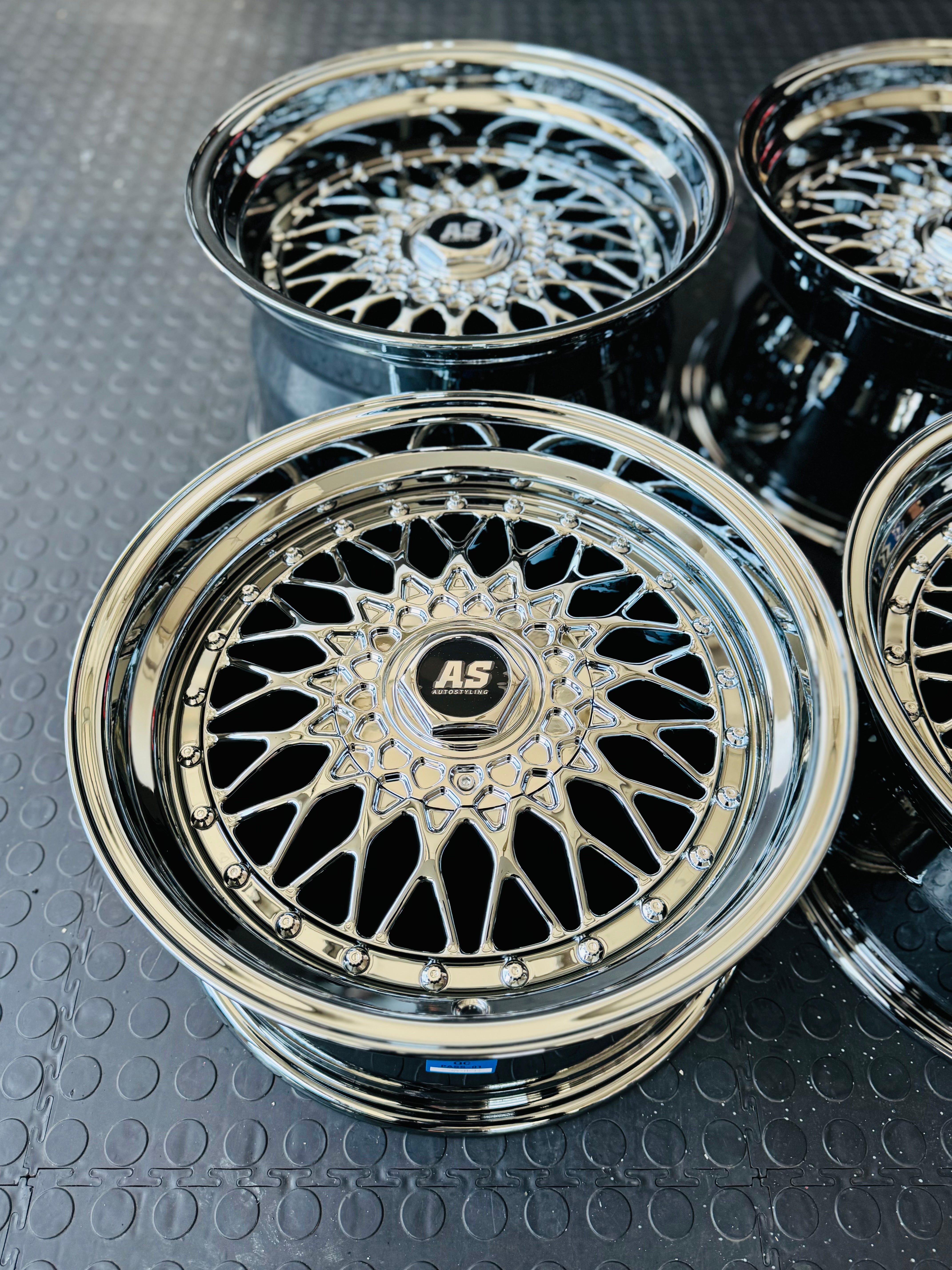 17” BBS chrome  4x100 & 5x100 8.5j/ 10j - Autostyling Klerksdorp