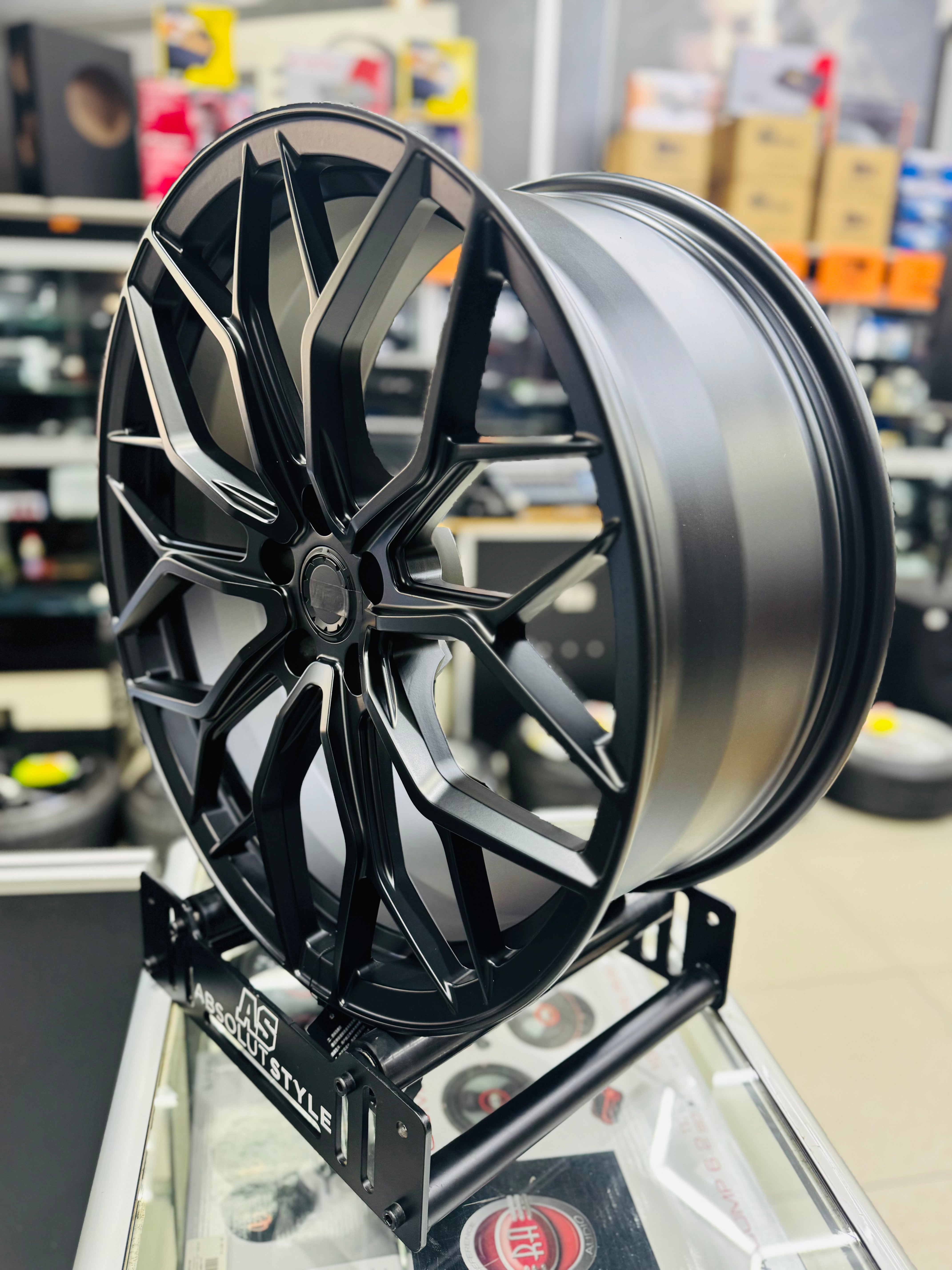 20” JETOUR  5x108 PCD RIMS MATT BLACK FORGED - Autostyling Klerksdorp