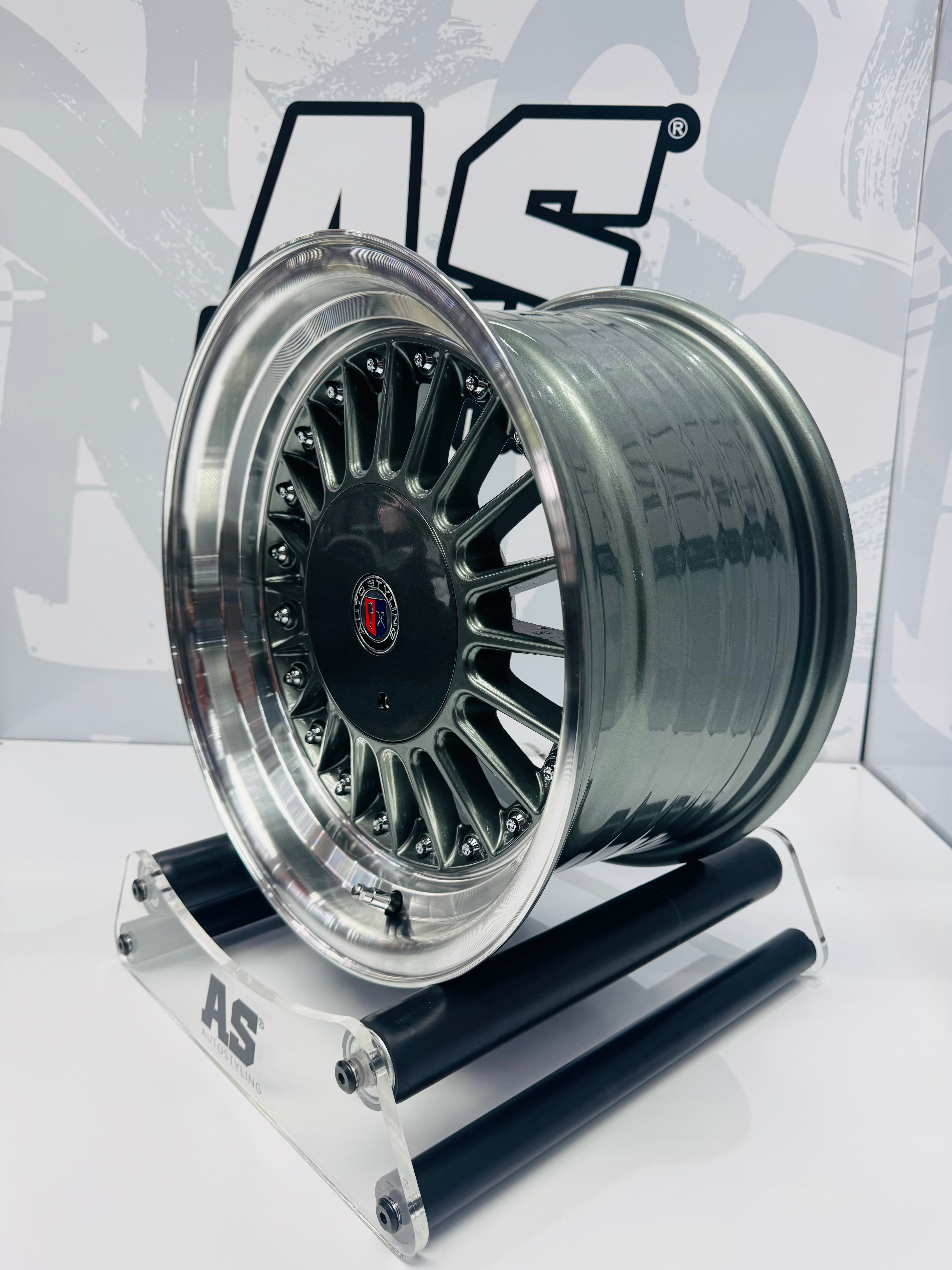 15” AS- 7626 ALPINA 5/100 & 5/114 wheels grey
