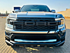 FORD RAPTOR RANGER/ EVEREST  NEXT GEN 2023 BUMPER GUARD / NUDGE BAR / STYLING BAR 3 PIECE BLACK FITS ALL NEW GENERATION FORD RANGERS