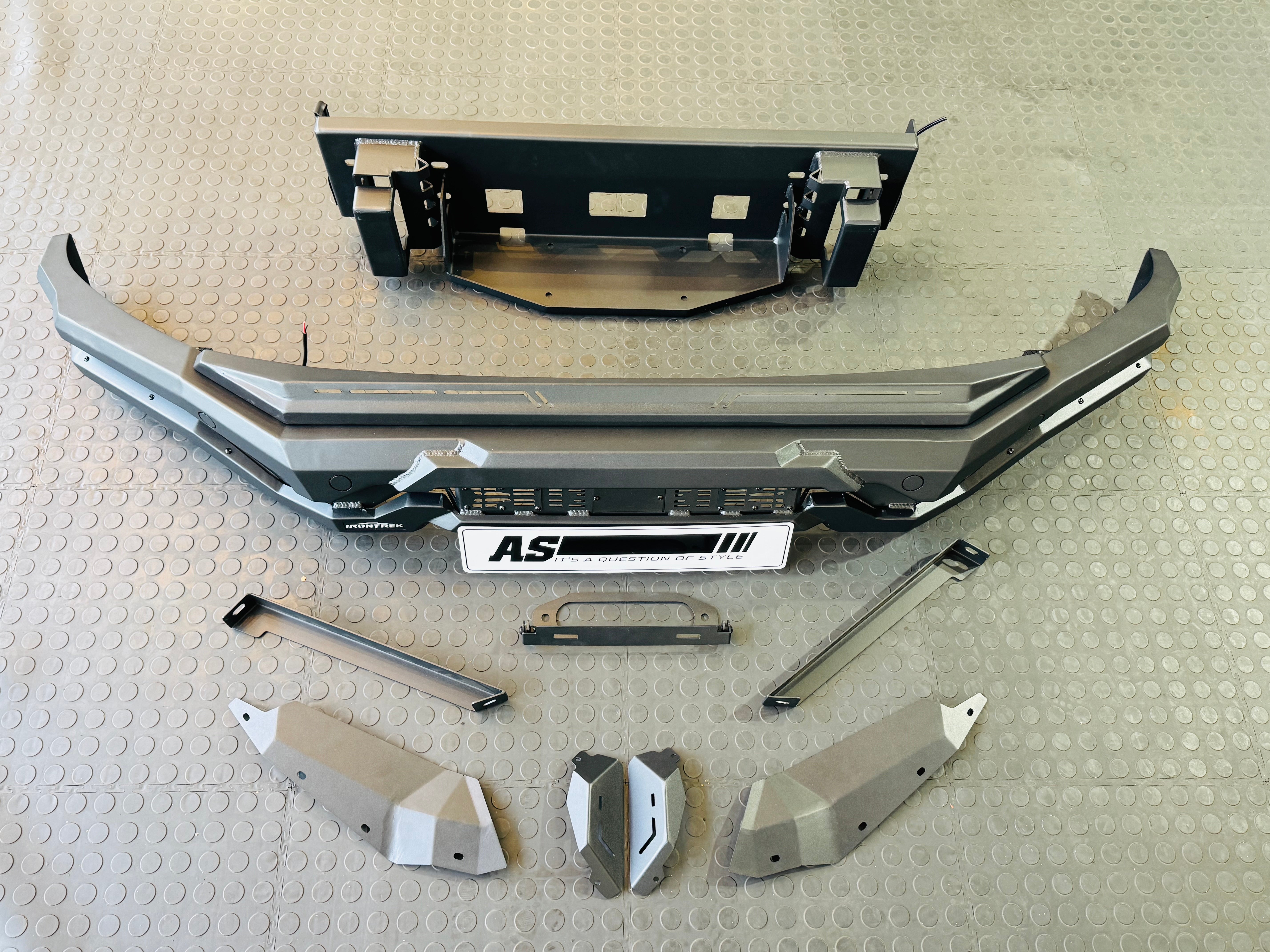 FORD RAPTOR IRONTREK STEEL FRONT BUMPER