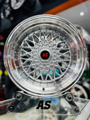 17” AS-MESH 8.5/10j 4/100 4/114 SILVER