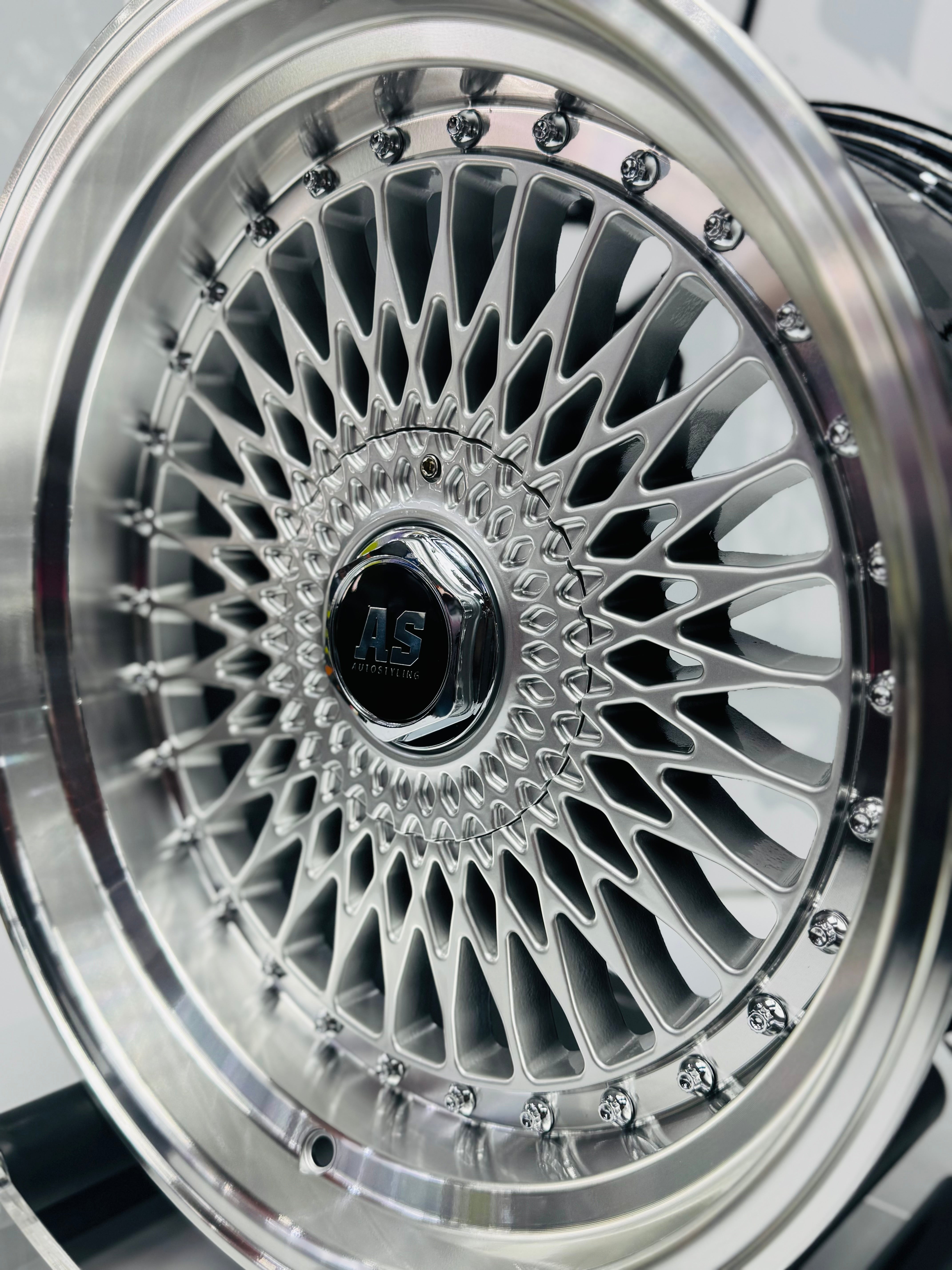 17” AS- SUPERMESH 8.5/10j 4/100 & 4/114 SILVER - Autostyling Klerksdorp