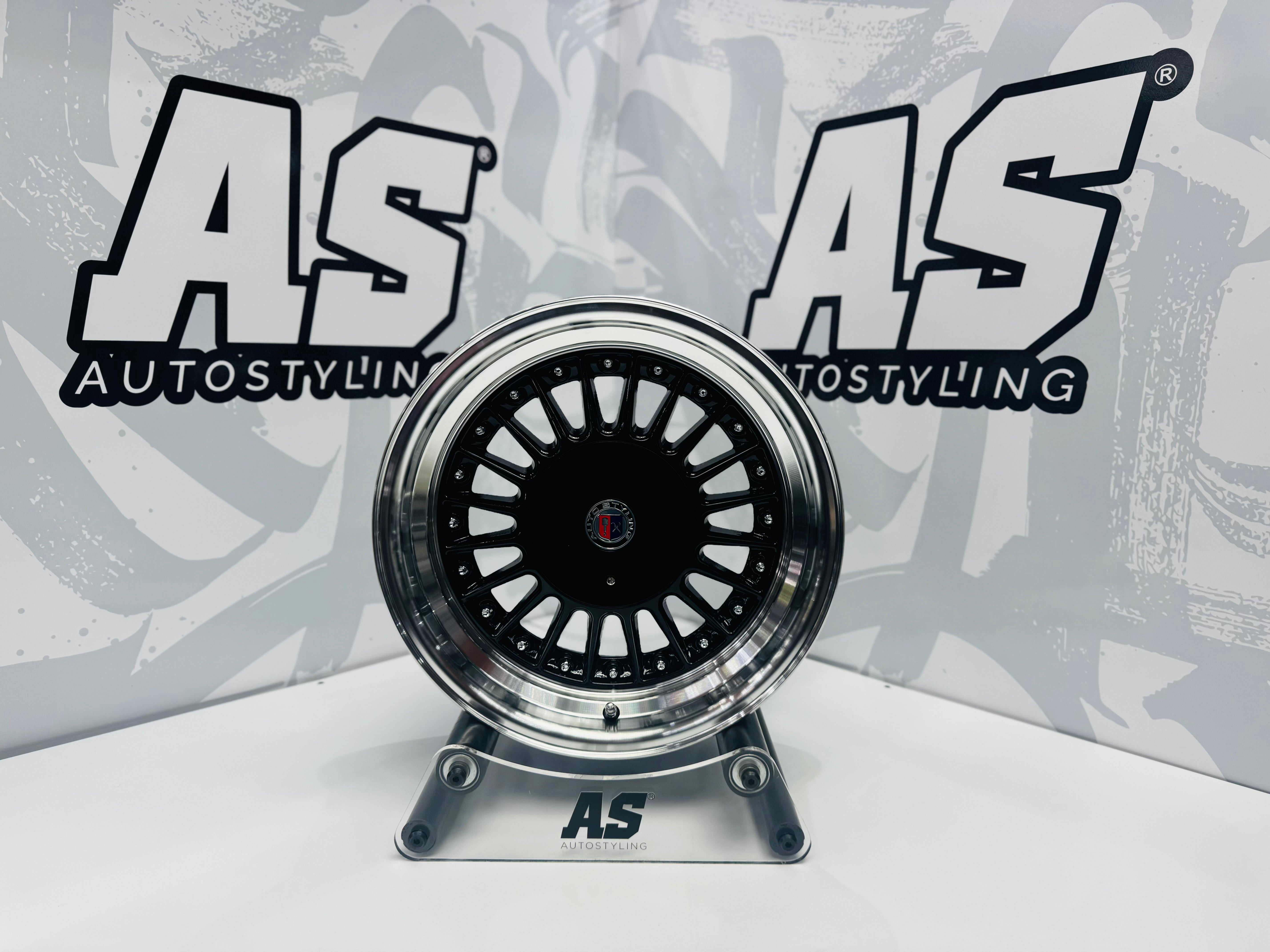 15” AS- ALPINA 7619 5/100 & 5/114 WHEELS Black