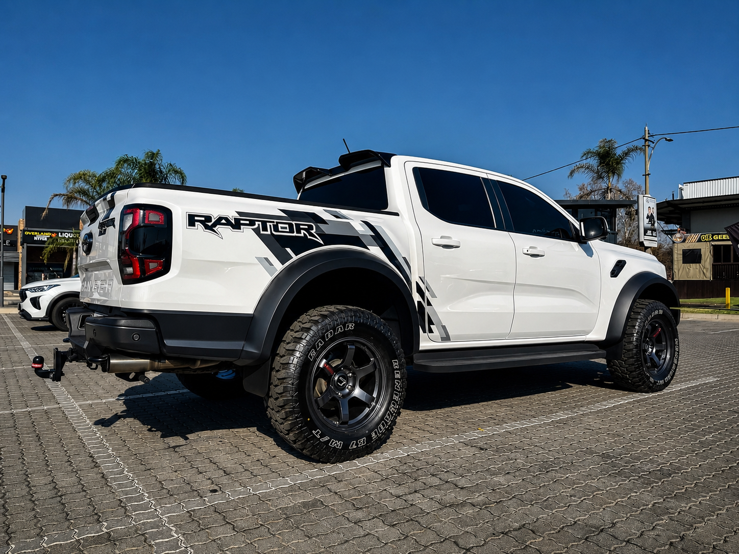 WIDE BODY  FENDER FLARE KIT (50mm wider ) - OE COLOR (2022+ FORD RANGER RAPTOR) - Autostyling Klerksdorp