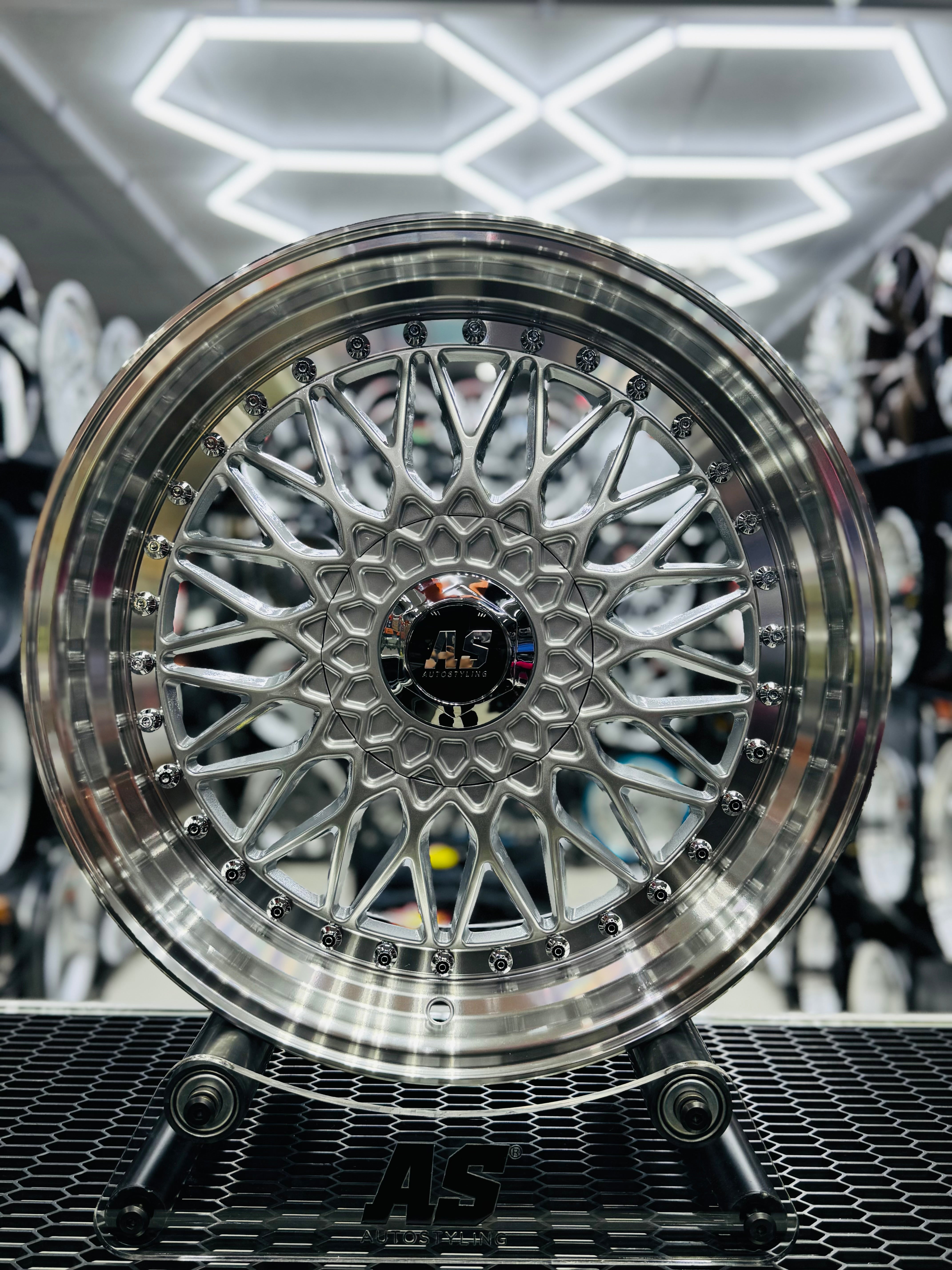 17 ” AS-BSX 7.5/8.5 4/100 & 5/100 multi hole  SILVER - Autostyling Klerksdorp