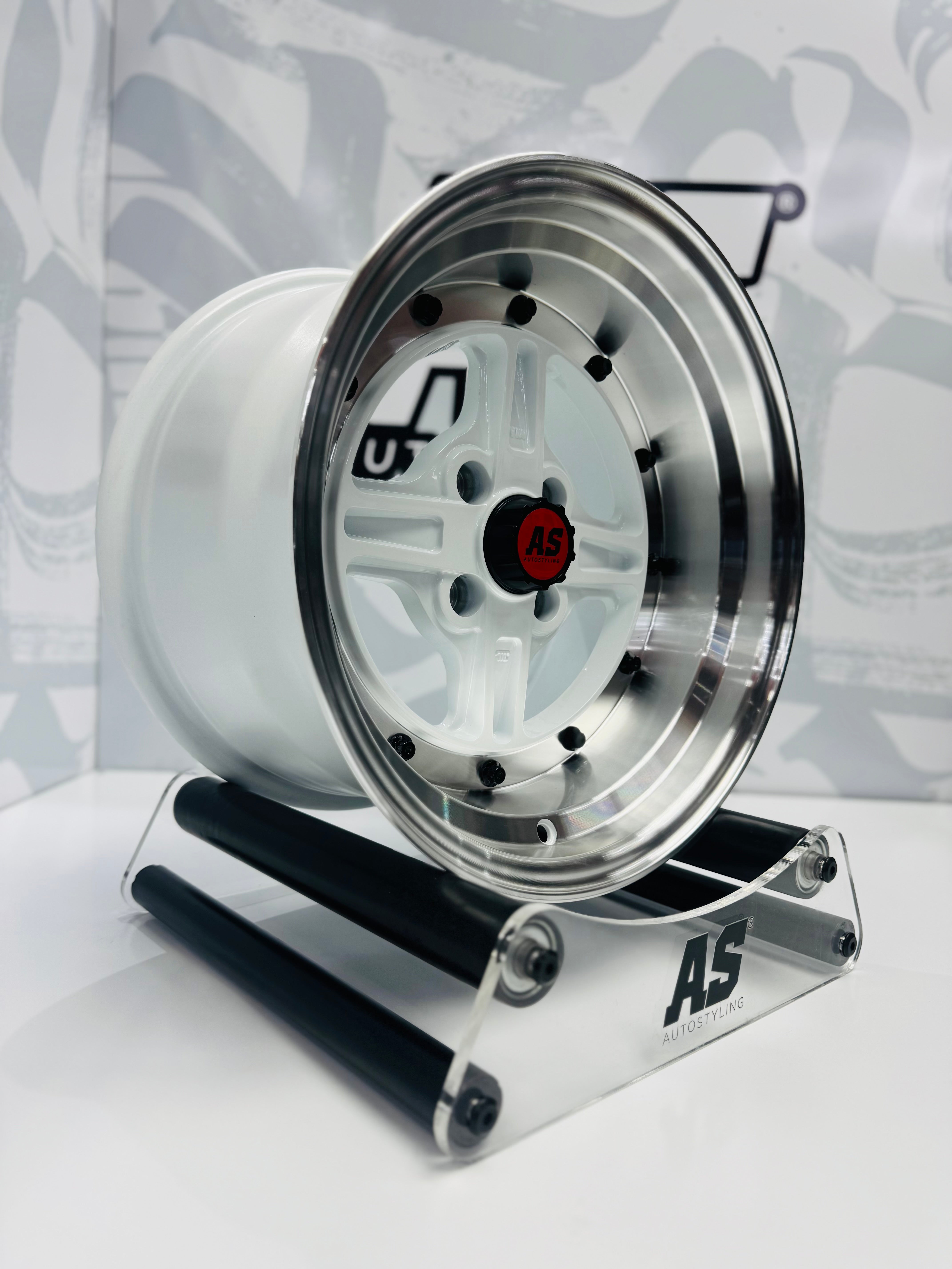 15” AS-E40 4/100  WHITE