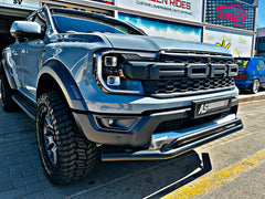 FORD RAPTOR RANGER/ EVEREST  NEXT GEN 2023 BUMPER GUARD / NUDGE BAR / STYLING BAR NEW MODEL DOUBLE BAR  BLACK FITS ALL NEW GENERATION FORD RANGERS NEW MODEL