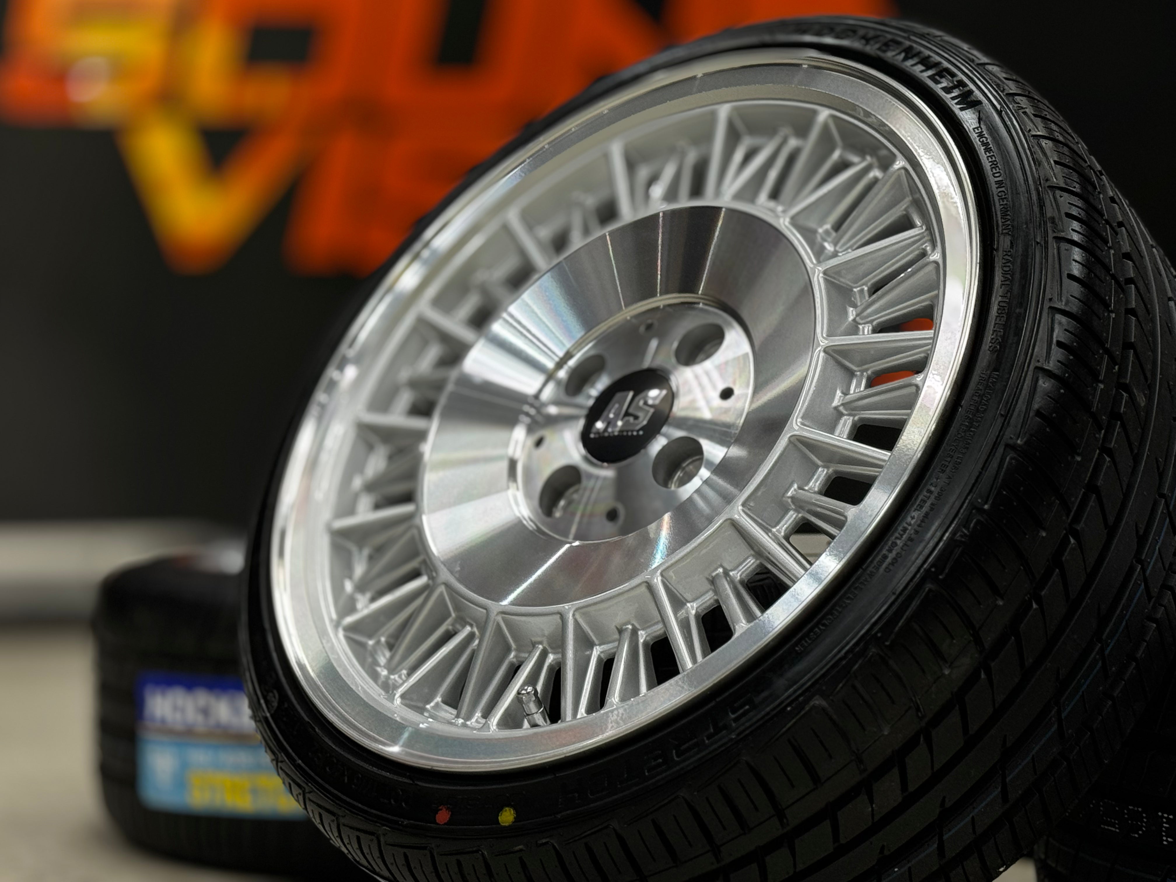 15” AS- PANAKI 4x100 or 5x100 pcd wheels