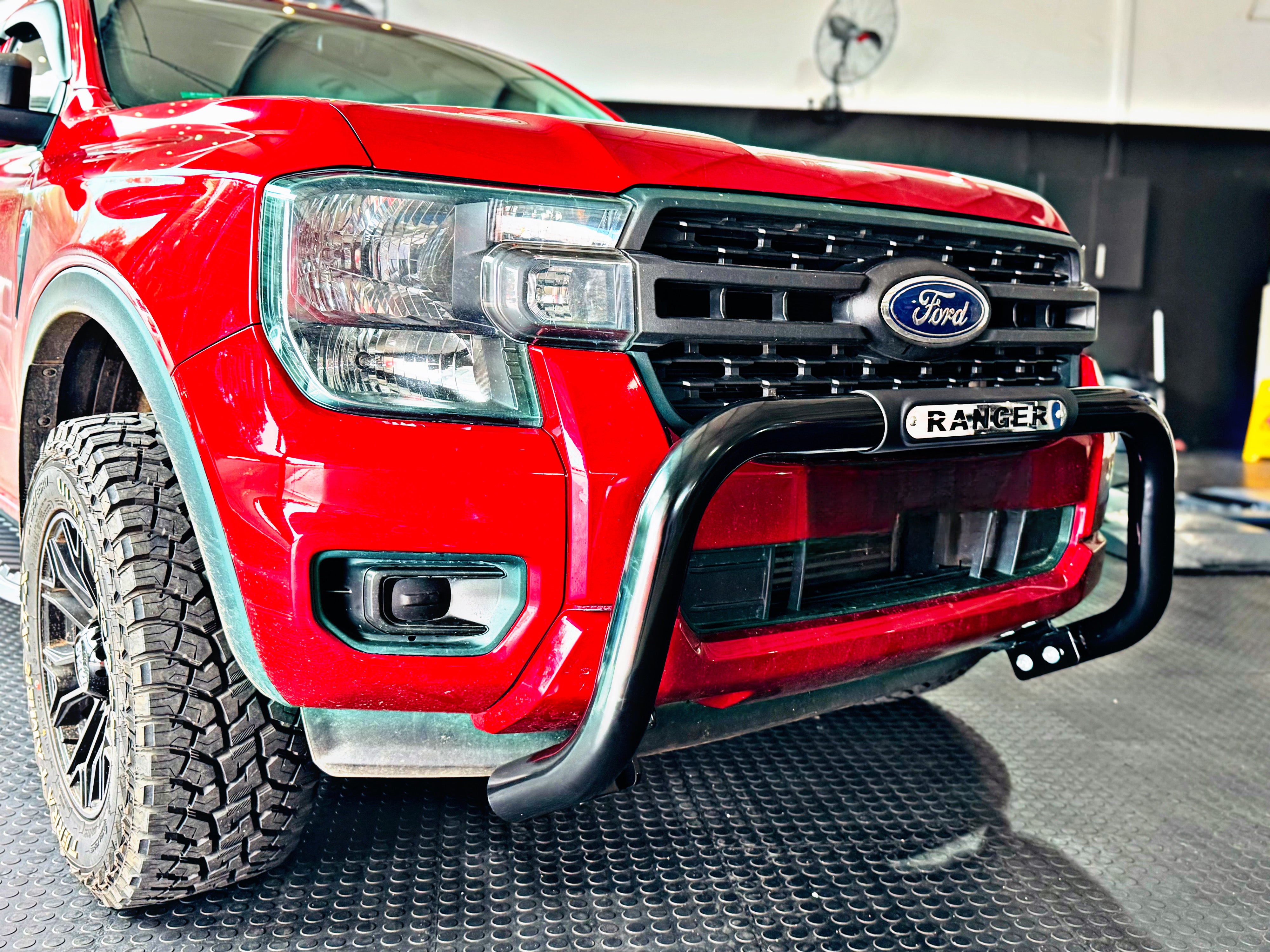 FORD RANGER NEXT GEN 2023 NUDGE BAR BLACK - Autostyling Klerksdorp