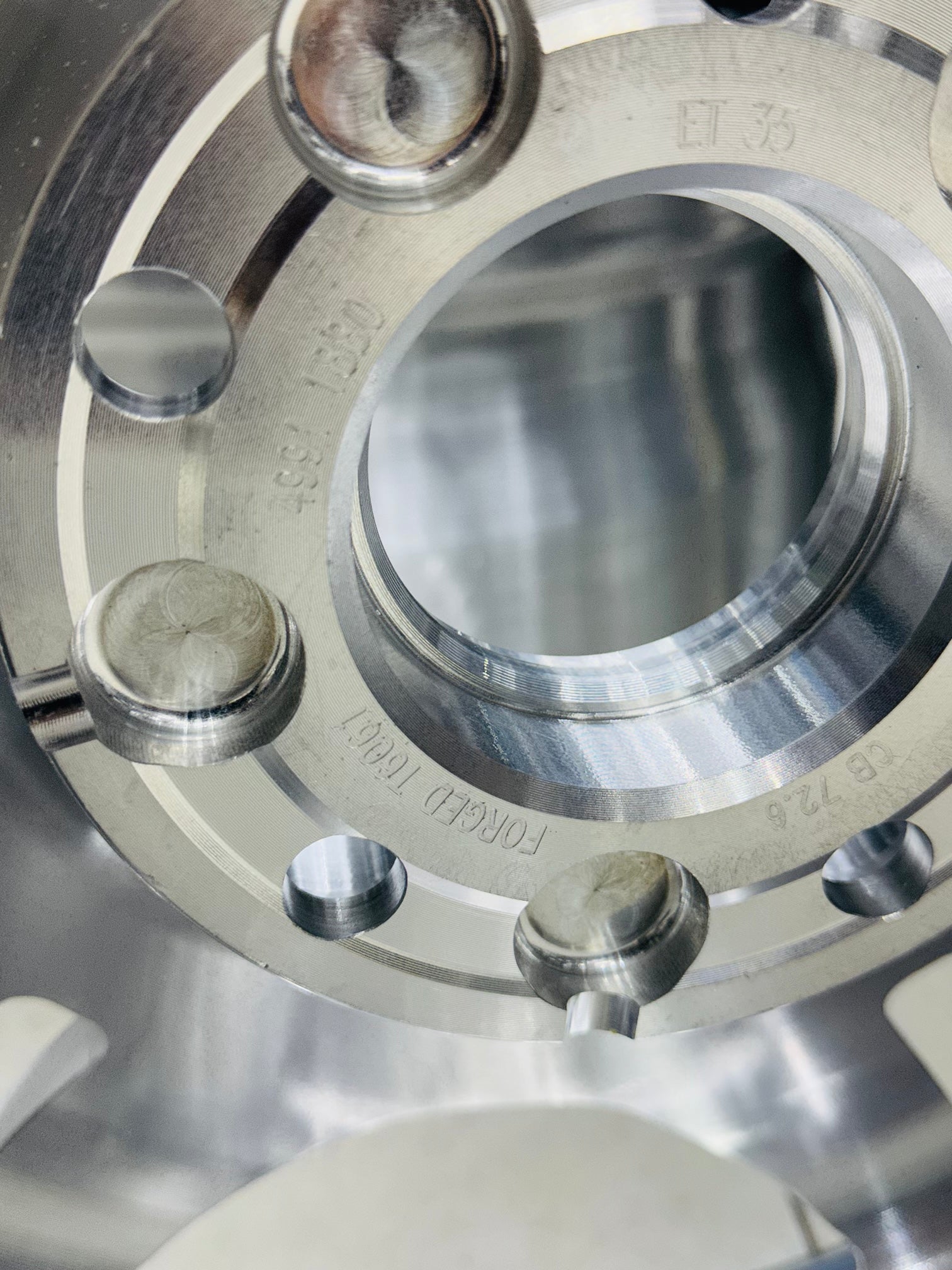 18 ” E36 M3 MOTORSPORT GERMAN SPEC FORGED2PCE SPLIT  RIMS SILVER NARROW WIDES WITH HIGH POLISH MIRROR LIPS