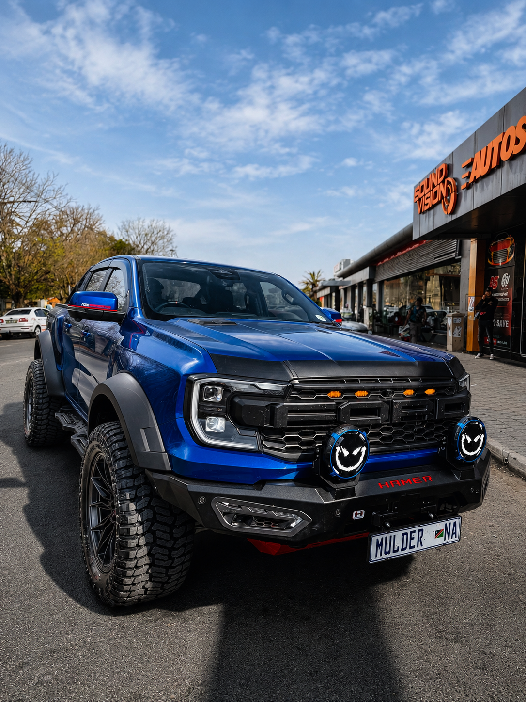 RAPTOR WIDE BODY  KIT (50mm wider ) - OE COLOR (2022+ FORD RANGER RAPTOR)