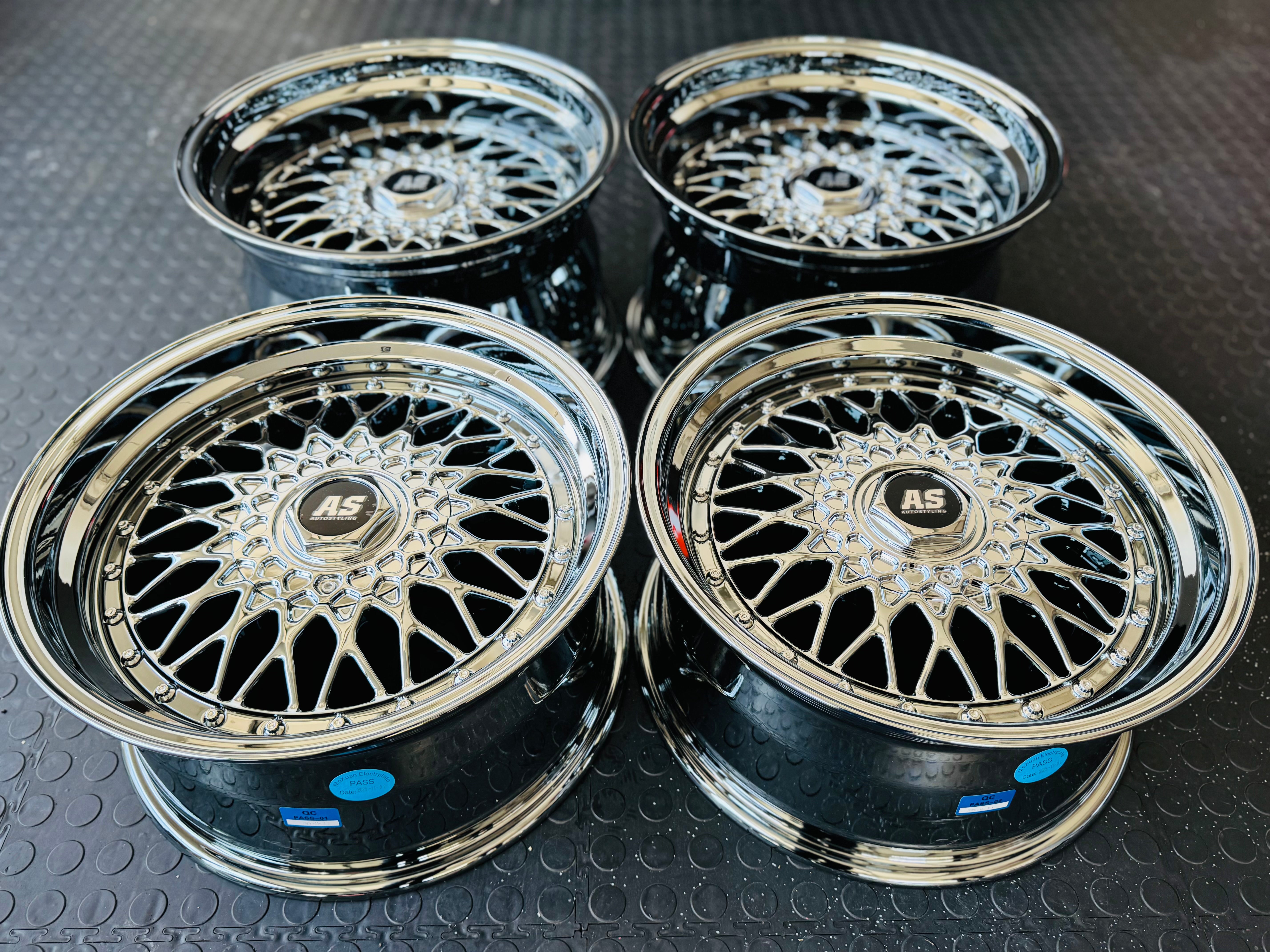 17” BBS chrome  4x100 & 5x100 8.5j/ 10j - Autostyling Klerksdorp