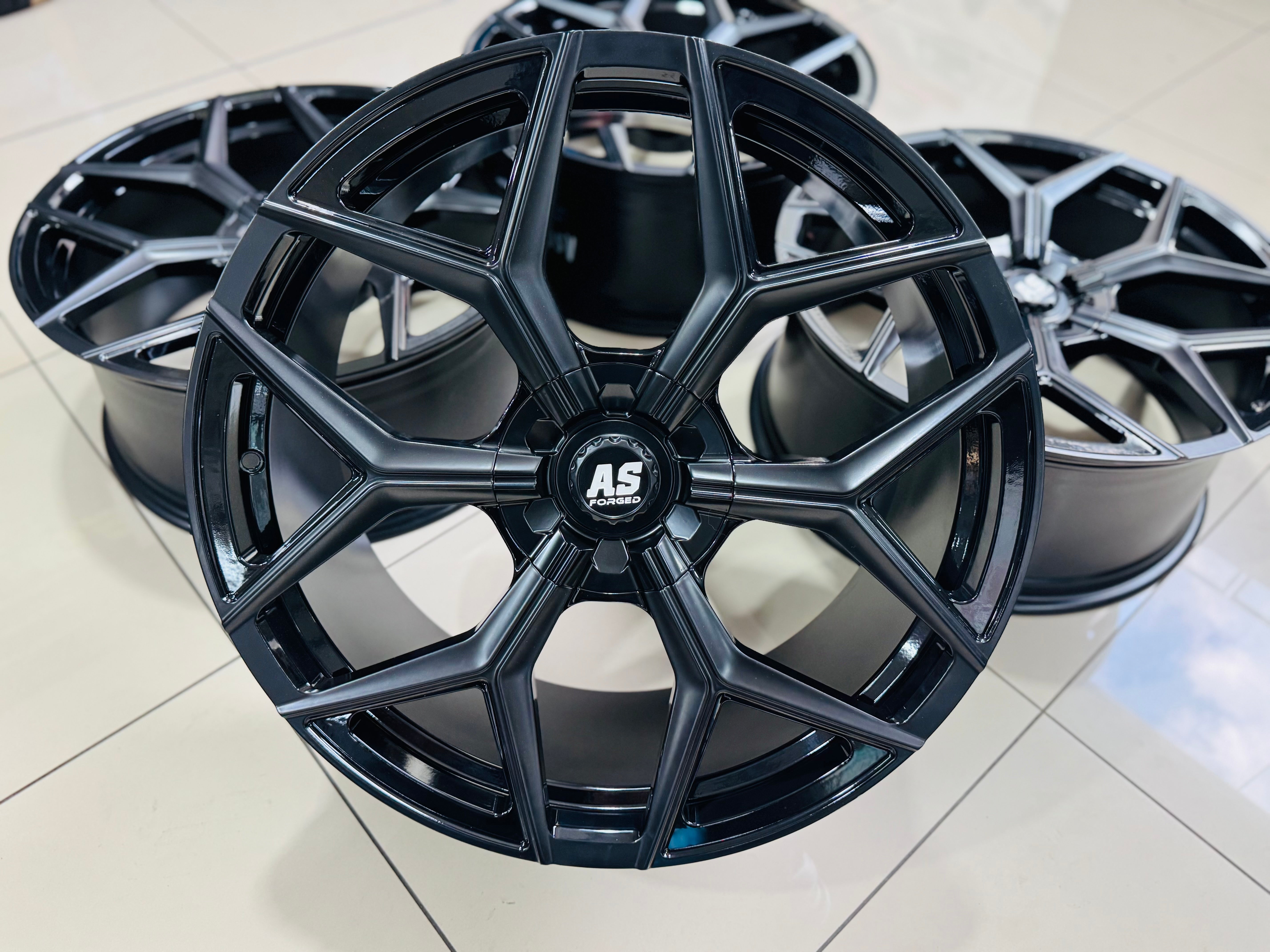 22 ” AS FULLY FORGED 030 URUS INSPIRED  RANGER & AMAROK FITMENT   RIMS 6/139 PCD