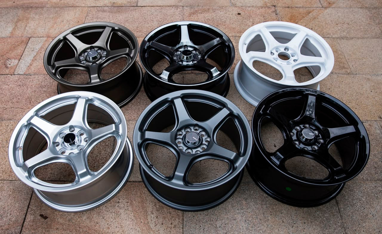 15” AS3  4x100 available in SILVER BLACK BRONZE & TITANIUM - Autostyling Klerksdorp