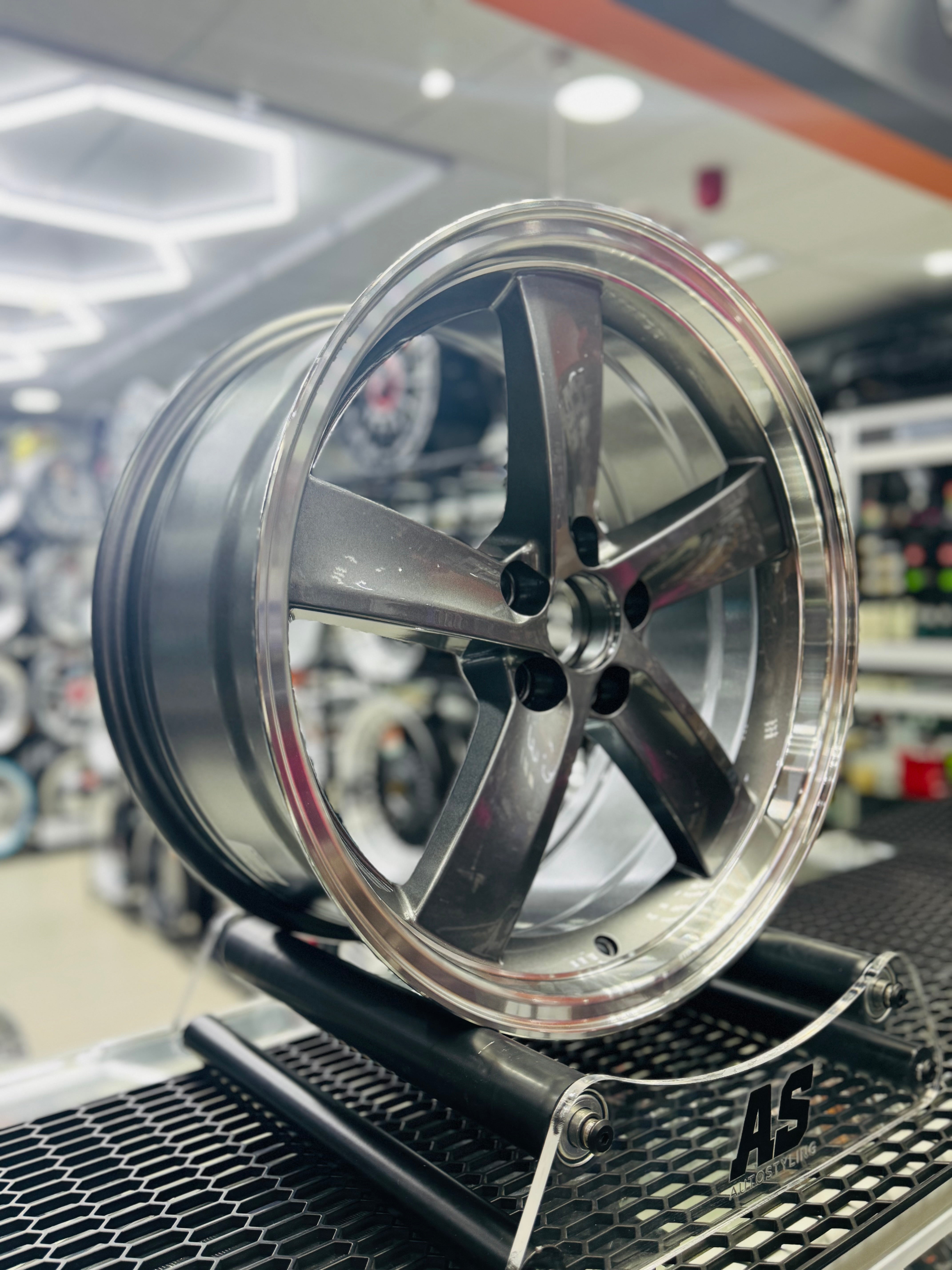 17" AS- RIVAZZA  REPS 5/100 GUNMETAL WHEELS - Autostyling Klerksdorp