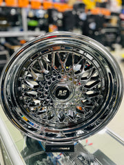 17” AS® Mesh black  chrome 4x100 & 5x100 8.5j