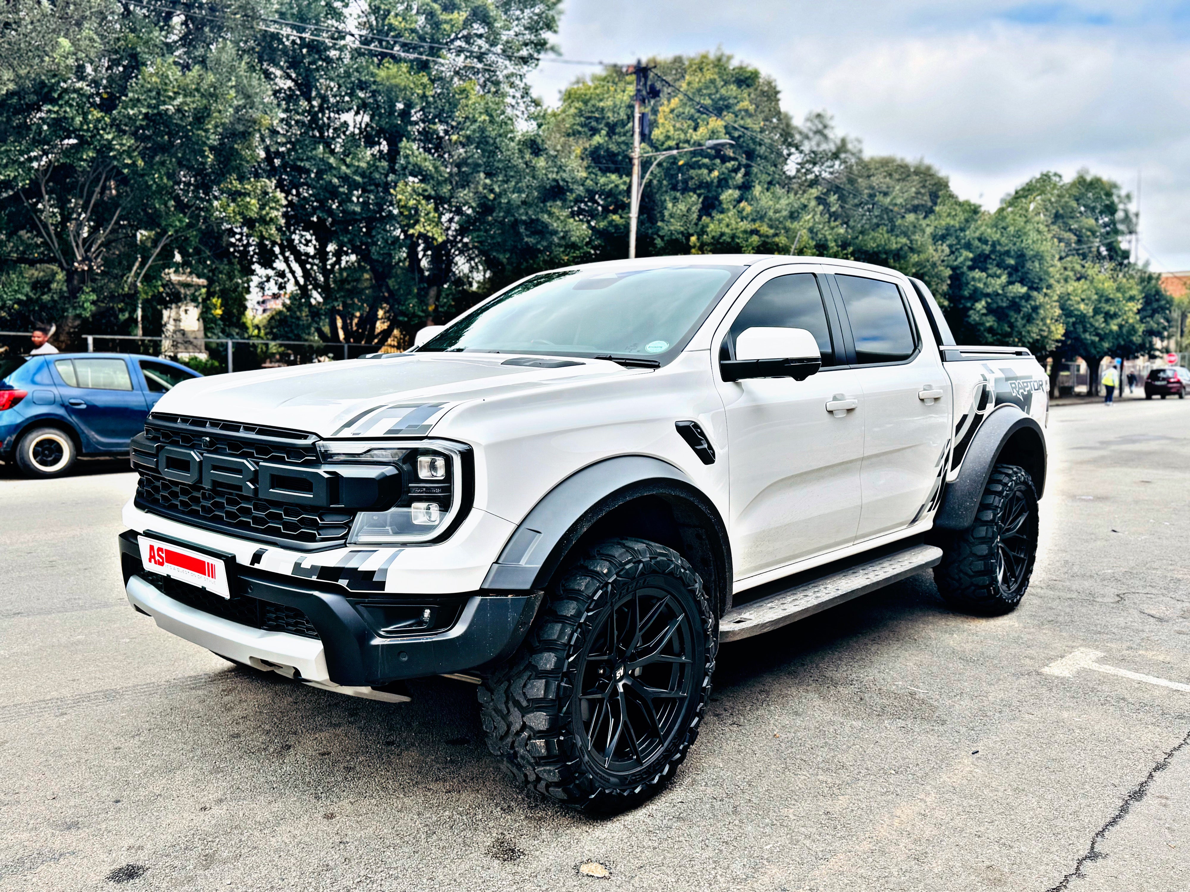 WIDE BODY  FENDER FLARE KIT (50mm wider ) - OE COLOR (2022+ FORD RANGER RAPTOR) currently in production PRE ORDER NOW & SAVE R4000 ( ETA END JUNE 2026 ) - Autostyling Klerksdorp