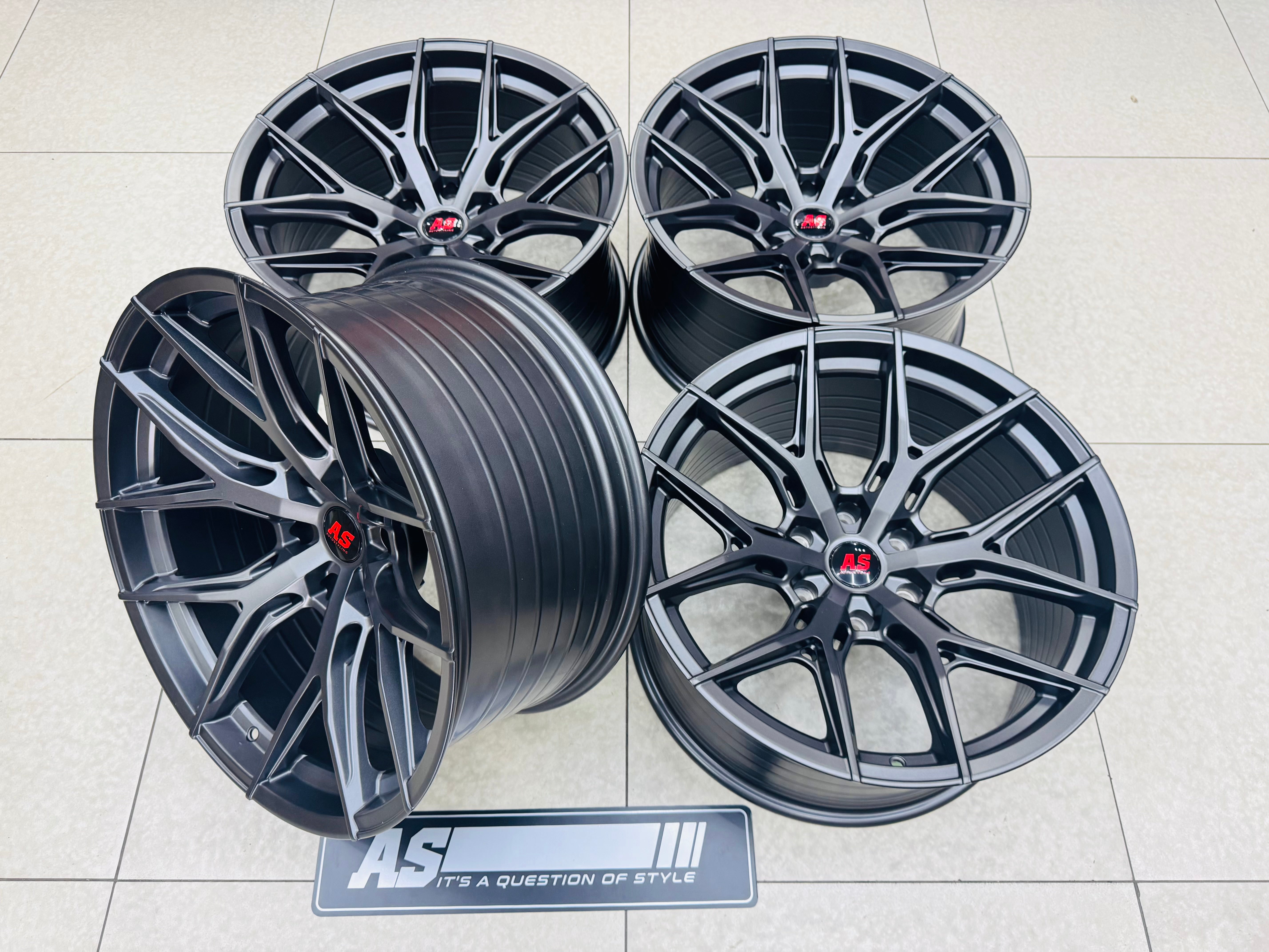 20” CONCAVO 05 SATIN GREY BAKKIE RIMS 6/139 PCD